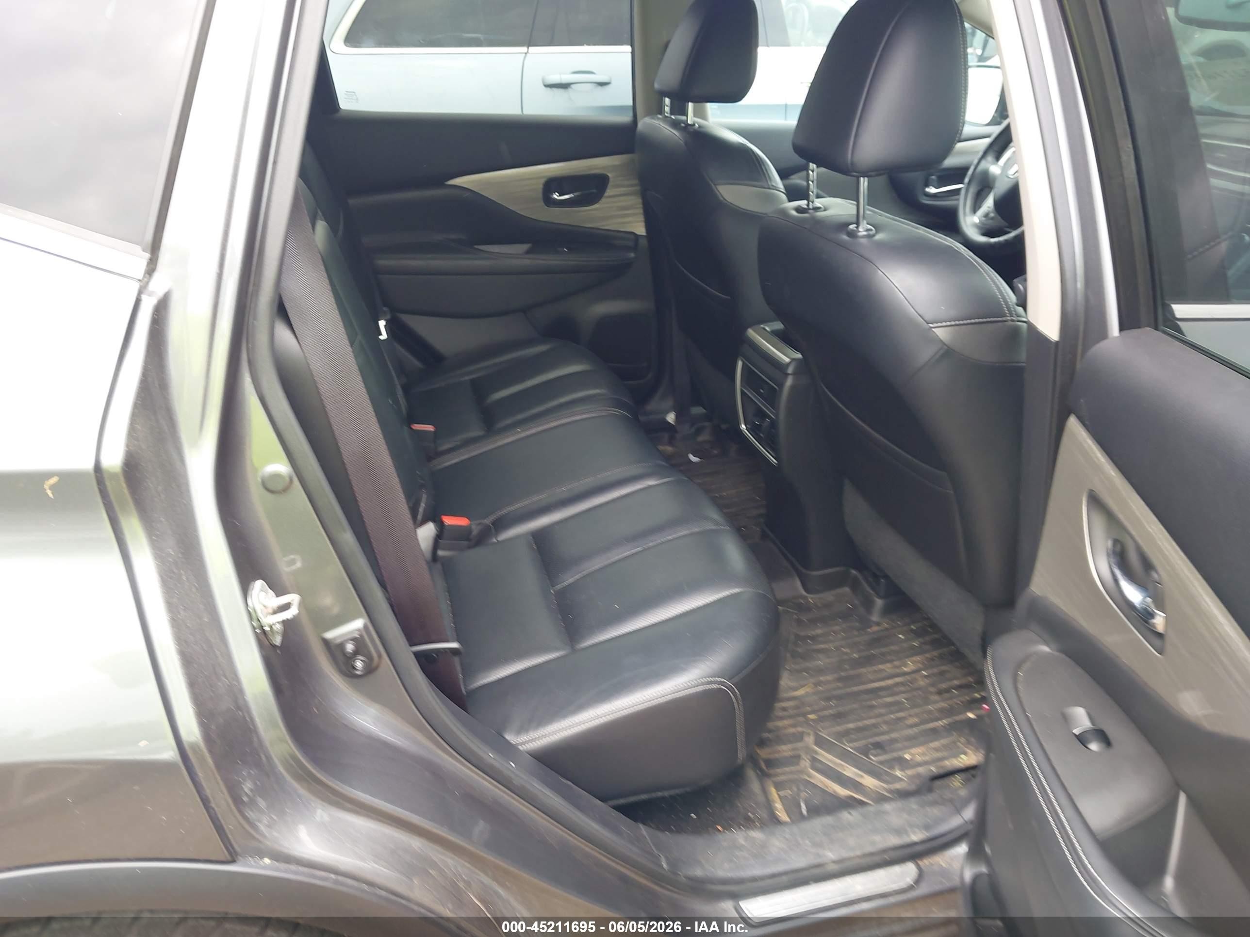 2015 Nissan Murano Sl Gray vin: 5N1AZ2MH5FN204970