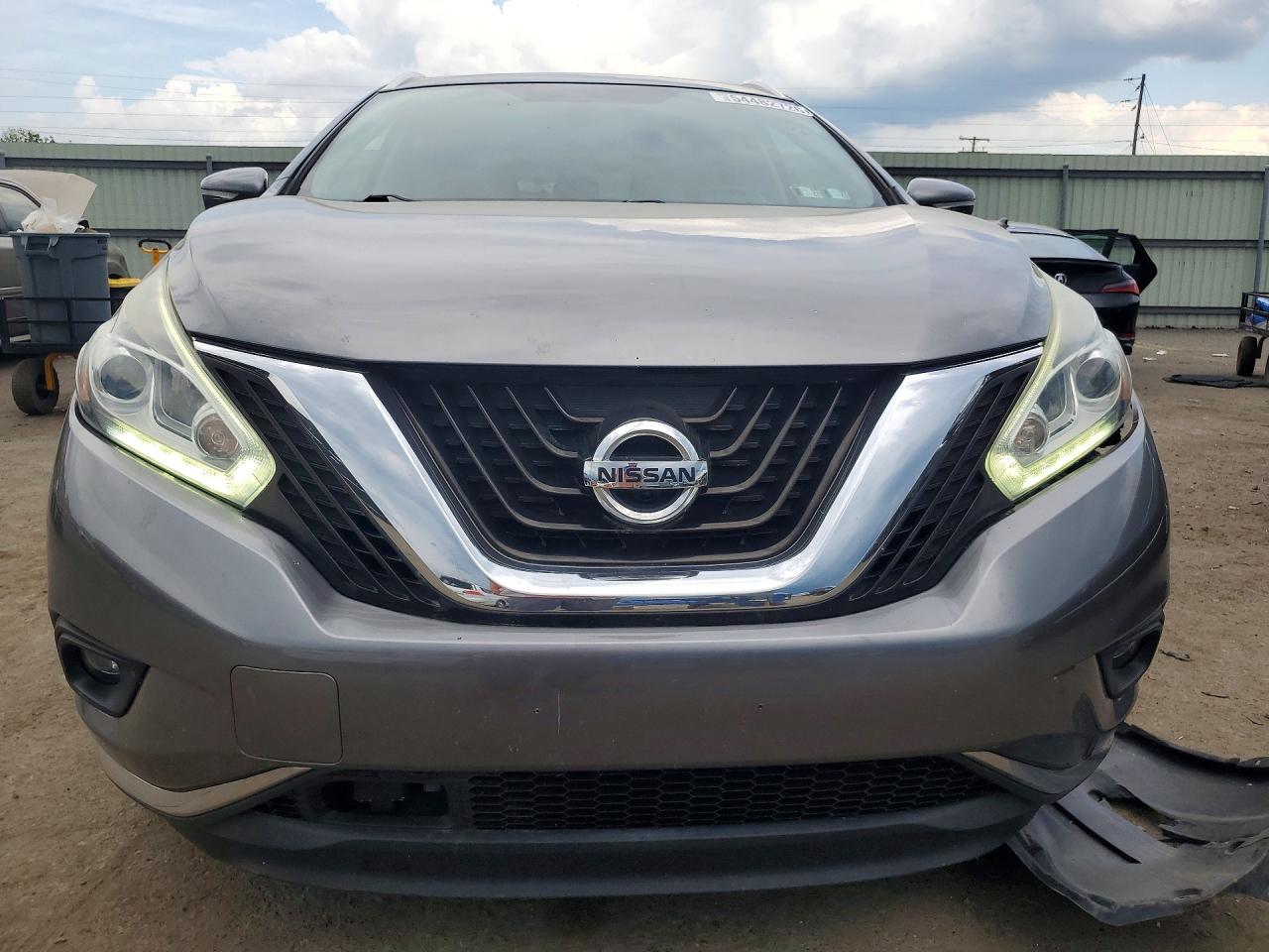 2015 Nissan Murano Platinum Silver vin: 5N1AZ2MH5FN205326