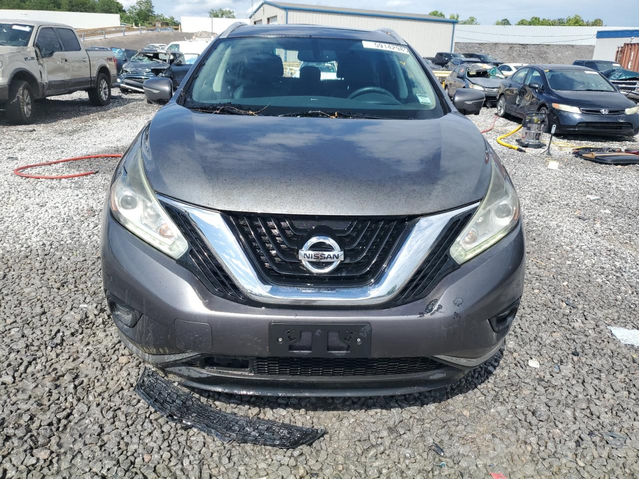 2015 Nissan Murano Sl Gray vin: 5N1AZ2MH5FN211871