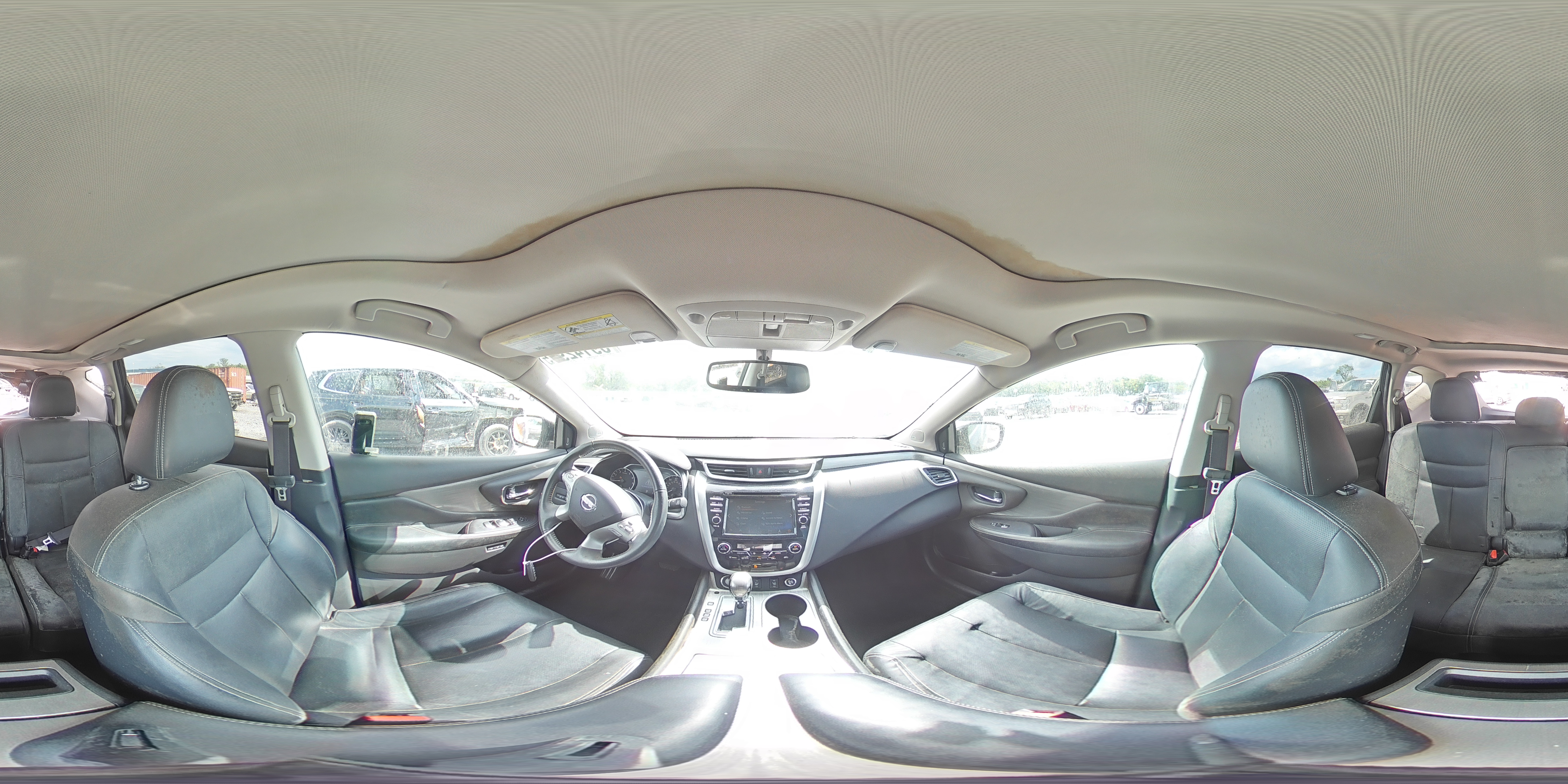 2015 Nissan Murano Sl Gray vin: 5N1AZ2MH5FN211871