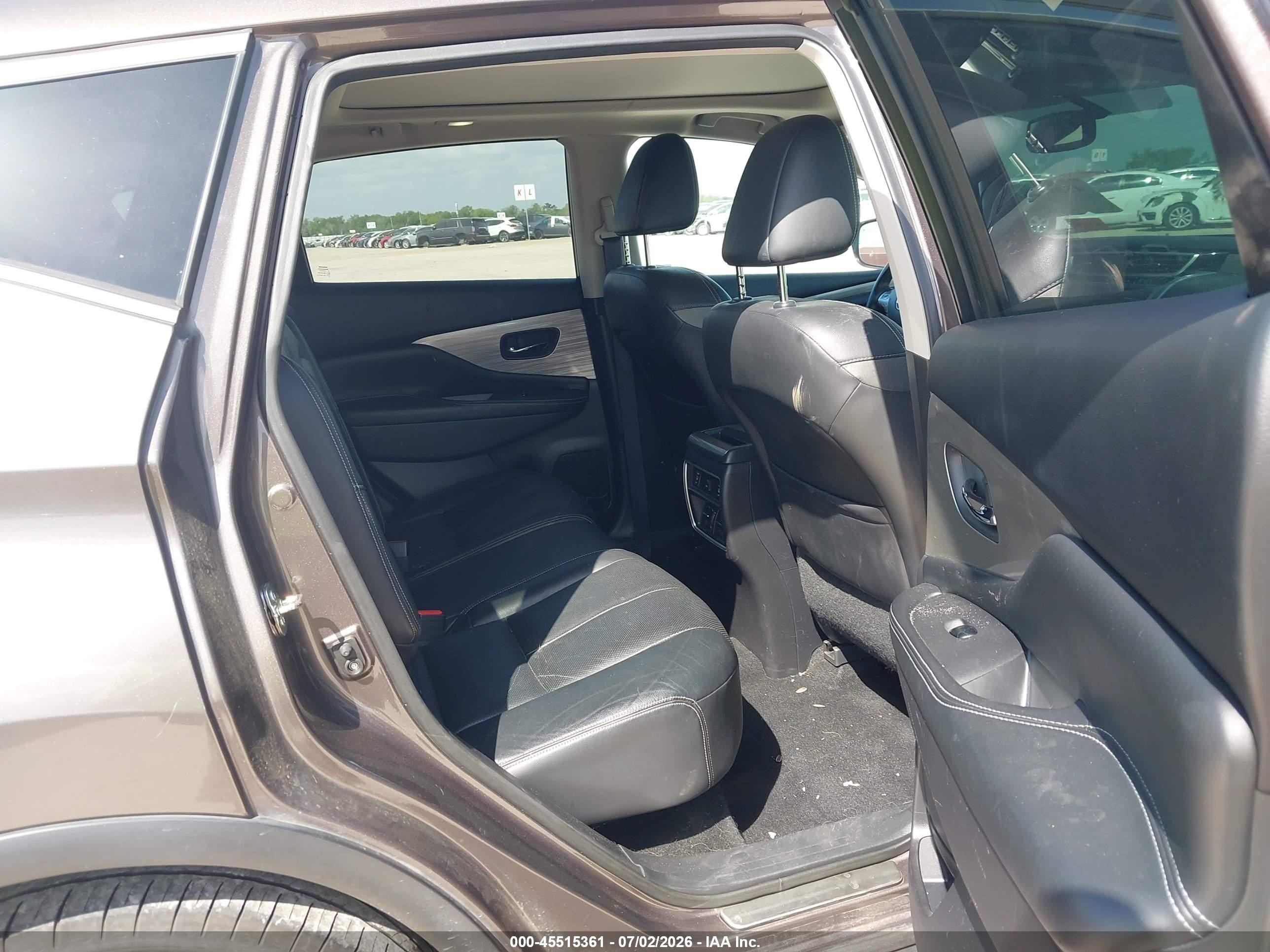 2015 Nissan Murano Platinum Коричневый vin: 5N1AZ2MH5FN213426