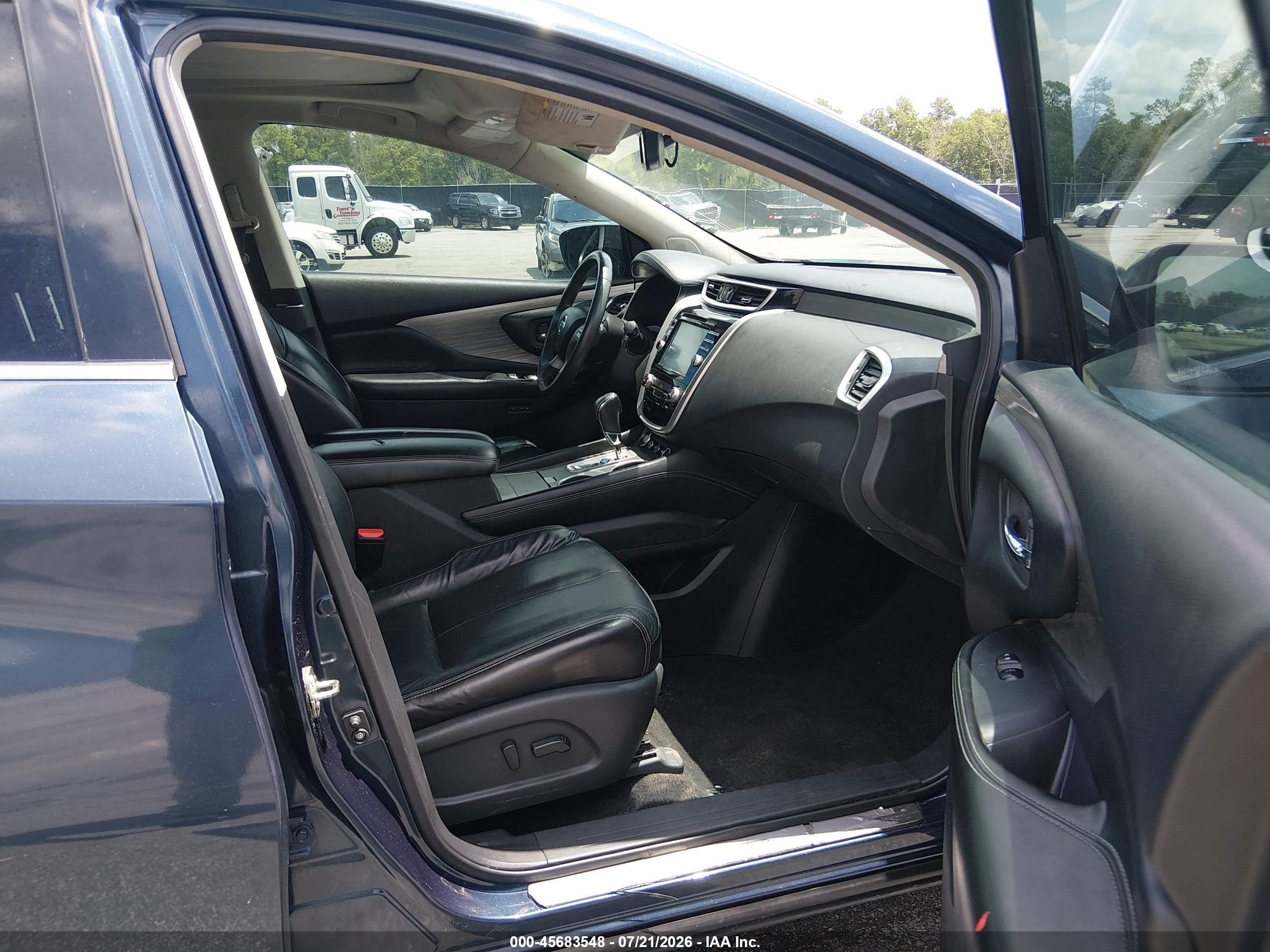 2015 Nissan Murano Platinum Blue vin: 5N1AZ2MH5FN221199
