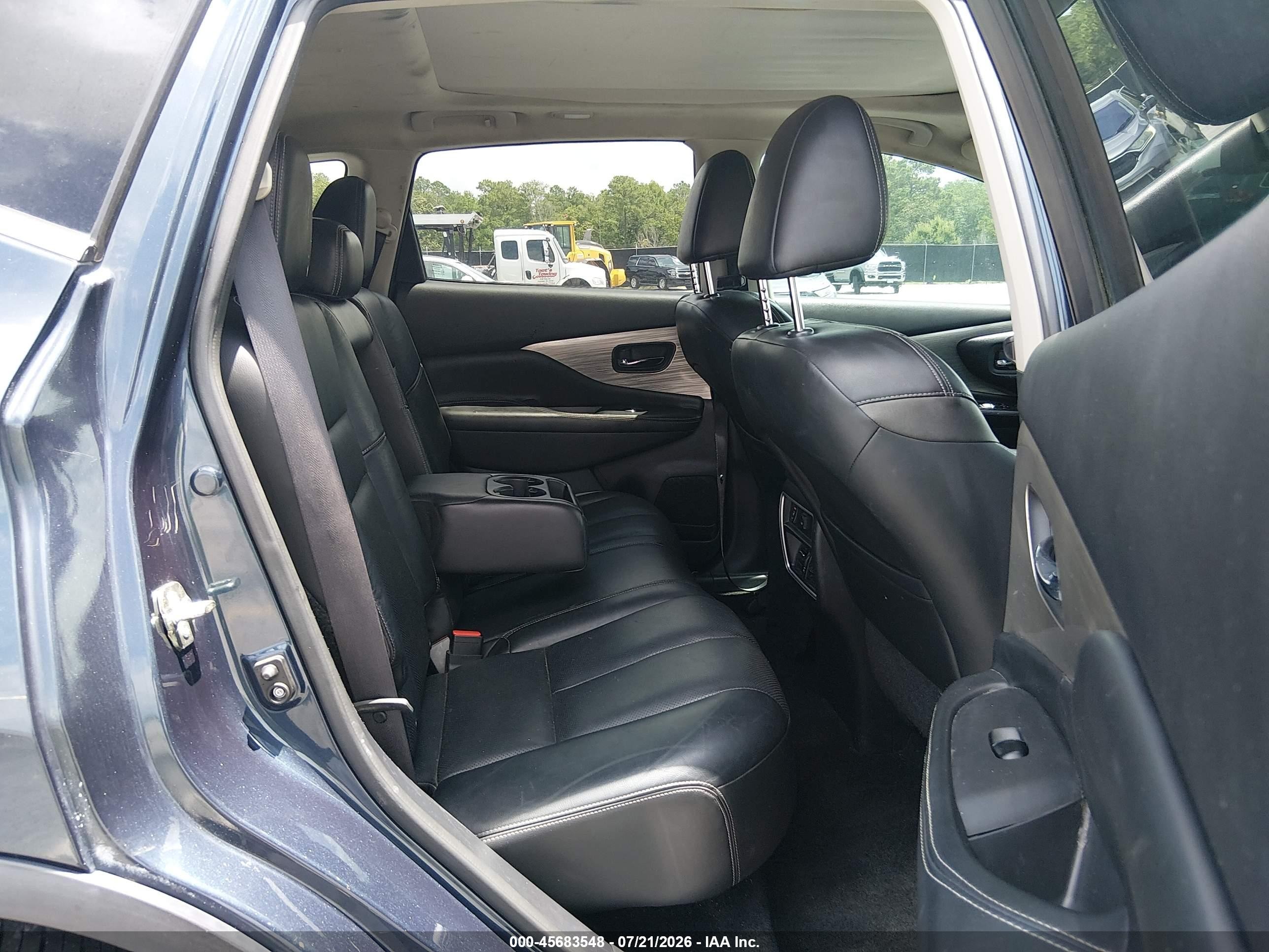2015 Nissan Murano Platinum Blue vin: 5N1AZ2MH5FN221199