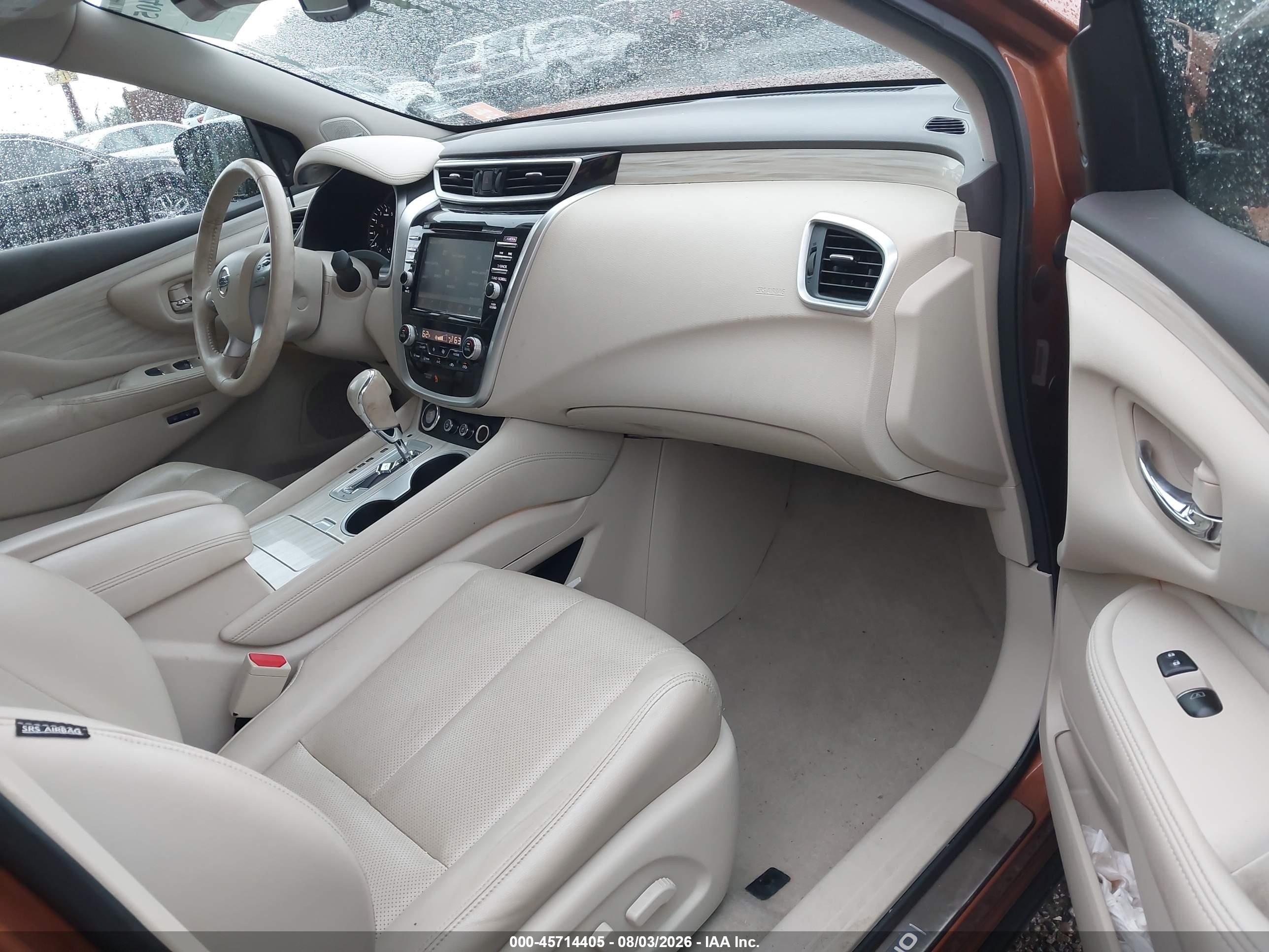 2015 Nissan Murano Platinum Orange vin: 5N1AZ2MH5FN222028