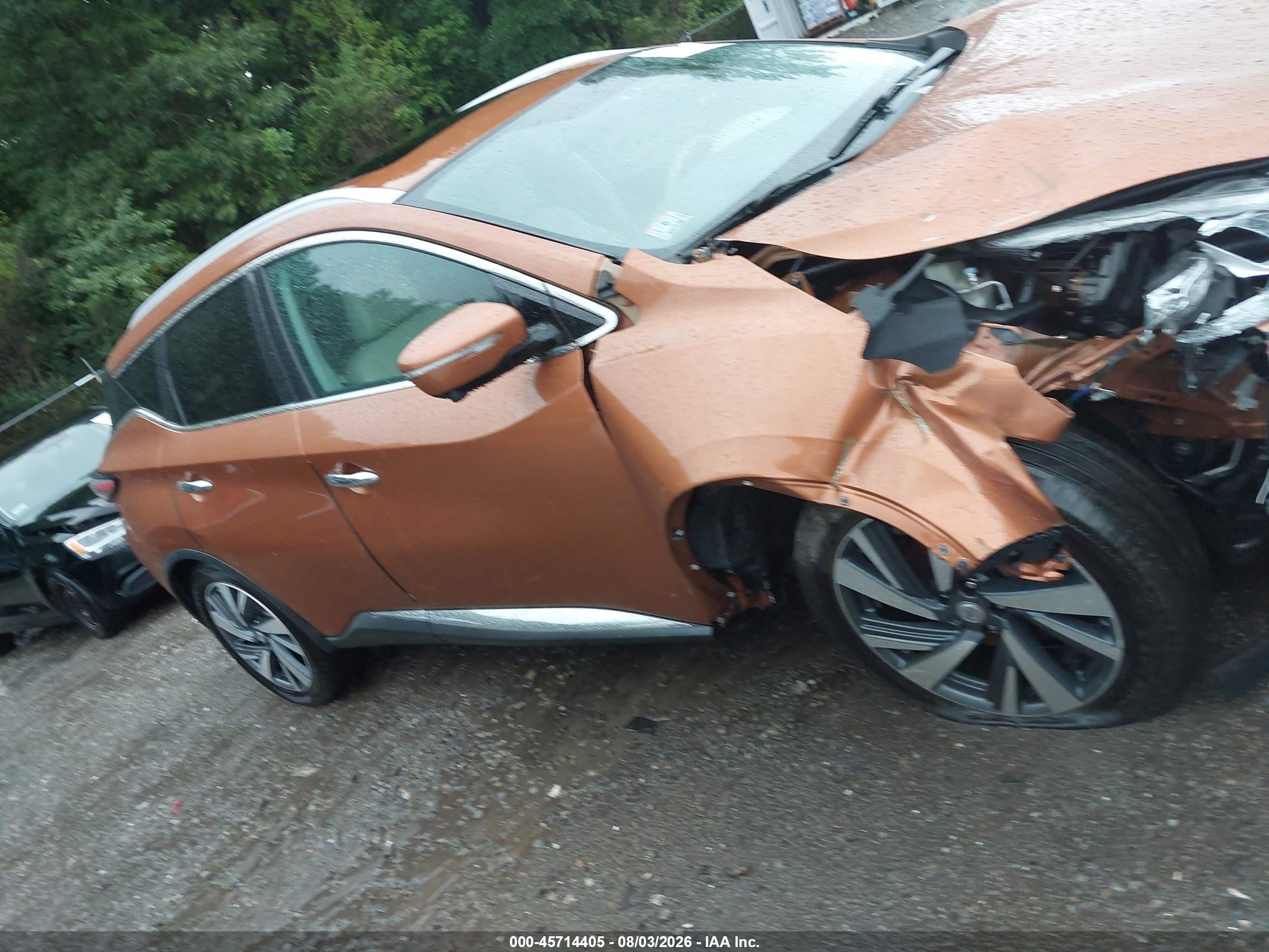 2015 Nissan Murano Platinum Orange vin: 5N1AZ2MH5FN222028