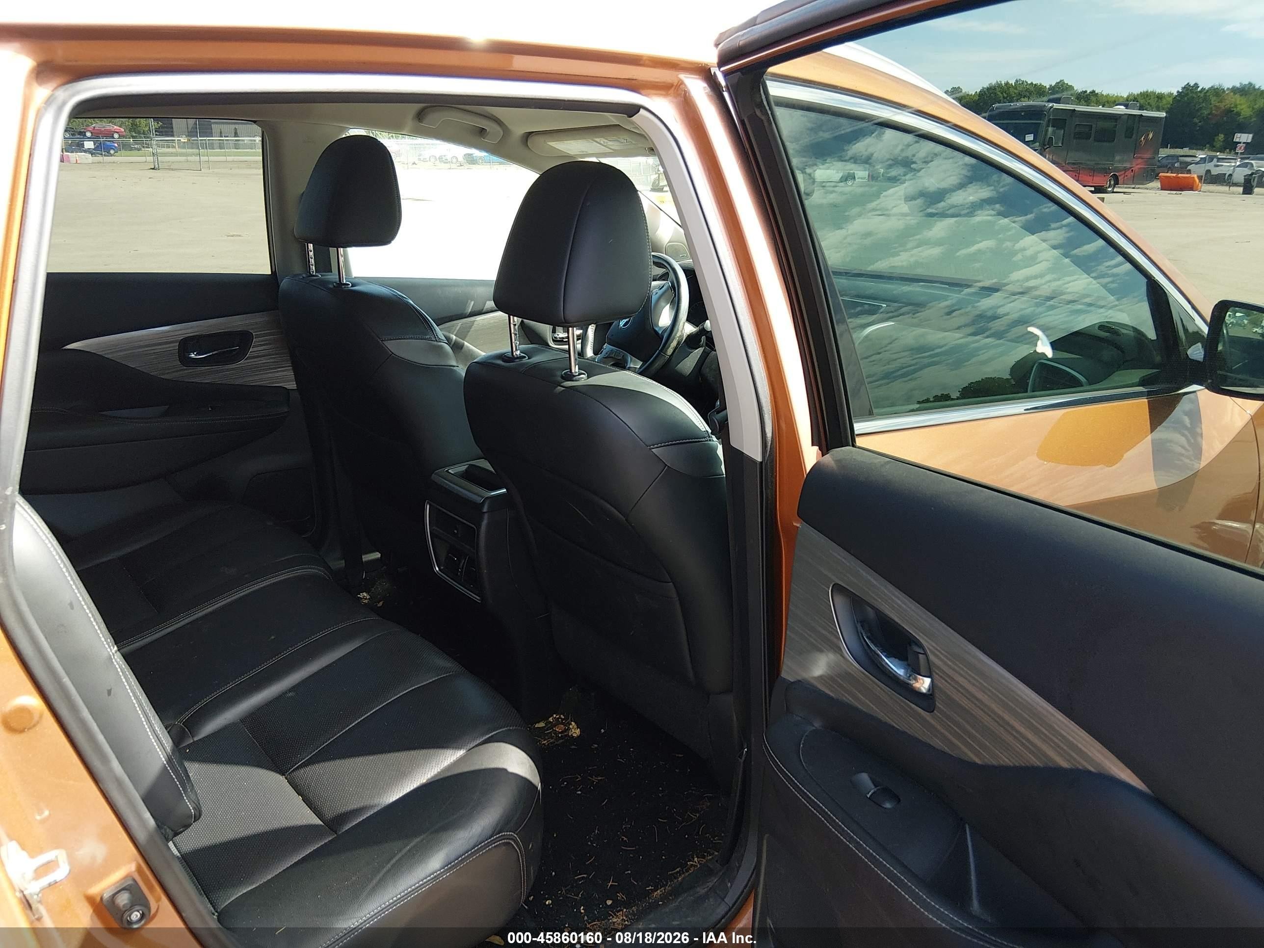 2015 Nissan Murano Sl Orange vin: 5N1AZ2MH5FN227178