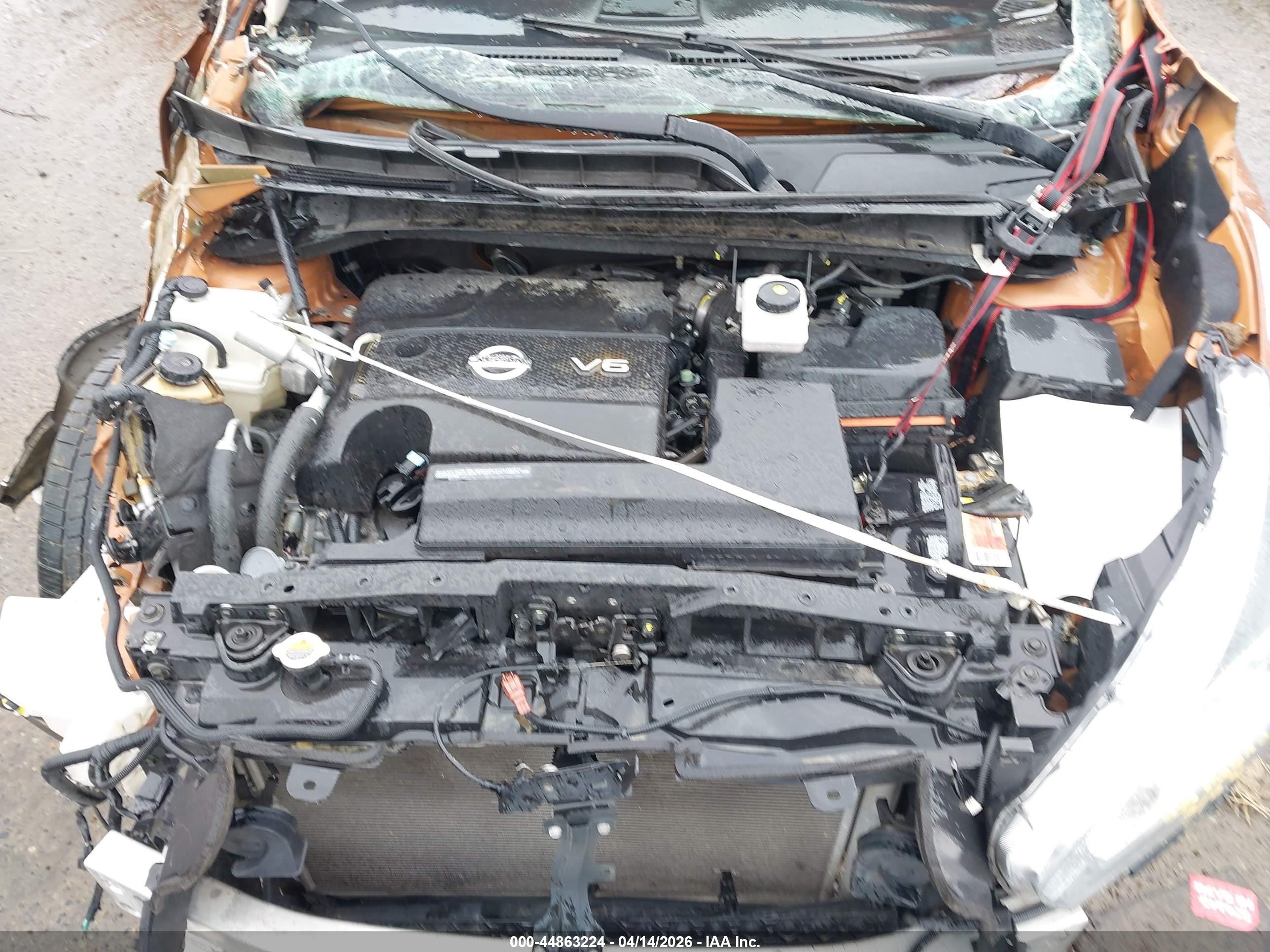 2015 Nissan Murano Platinum/s/sl/sv Orange vin: 5N1AZ2MH5FN237001