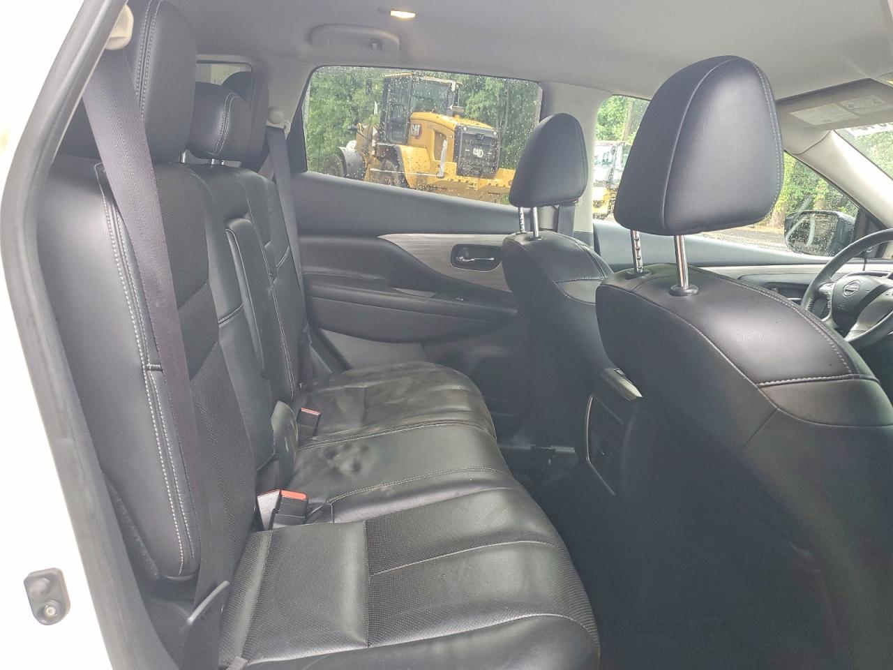 2015 Nissan Murano Sl White vin: 5N1AZ2MH5FN242229