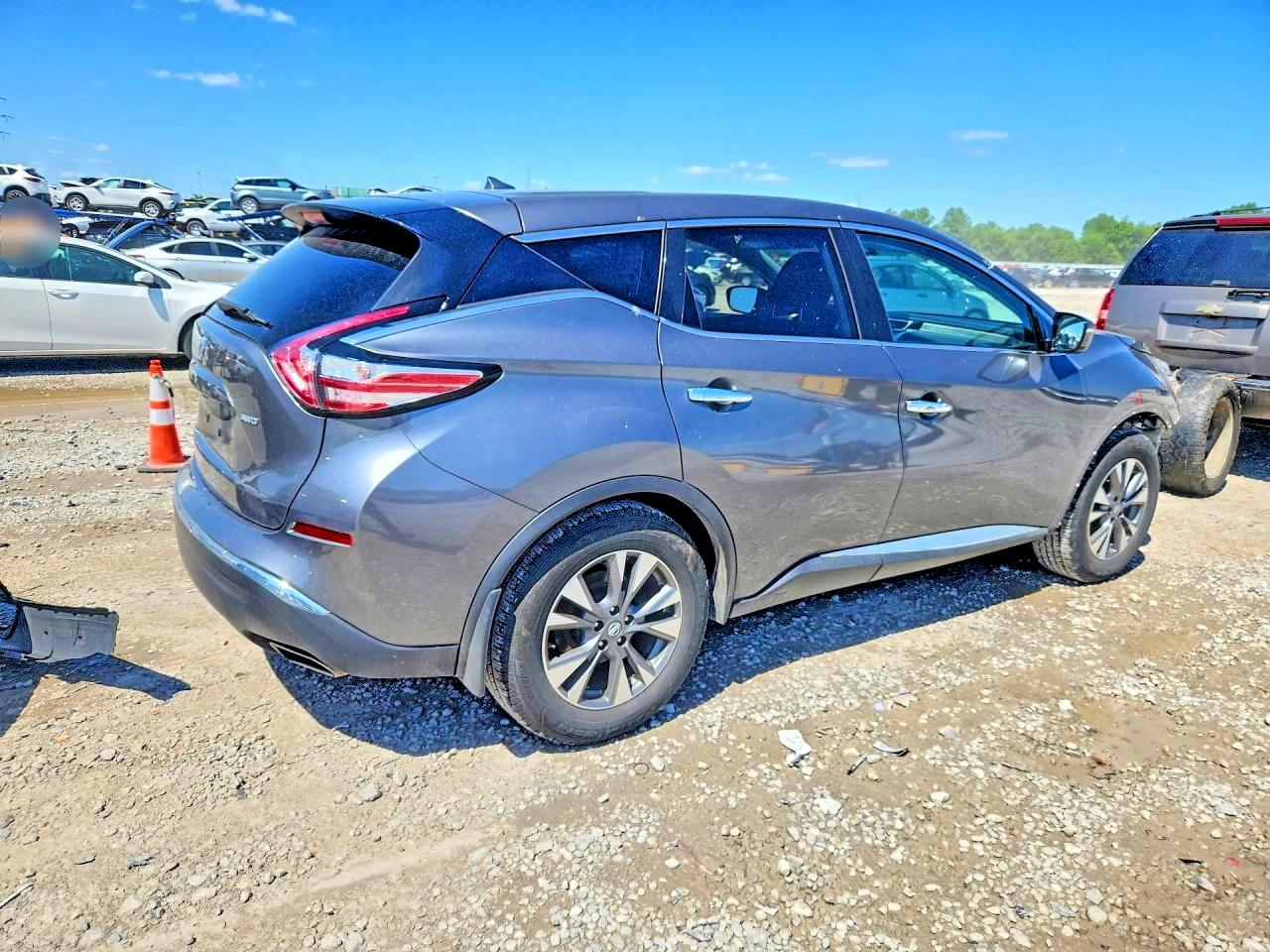 2015 Nissan Murano S Gray vin: 5N1AZ2MH5FN272850