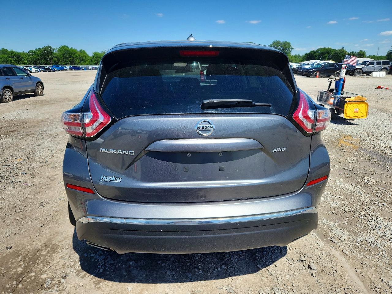 2015 Nissan Murano S Gray vin: 5N1AZ2MH5FN272850