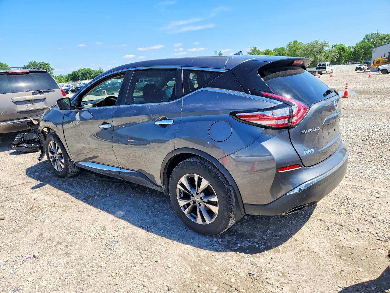 2015 Nissan Murano S Gray vin: 5N1AZ2MH5FN272850