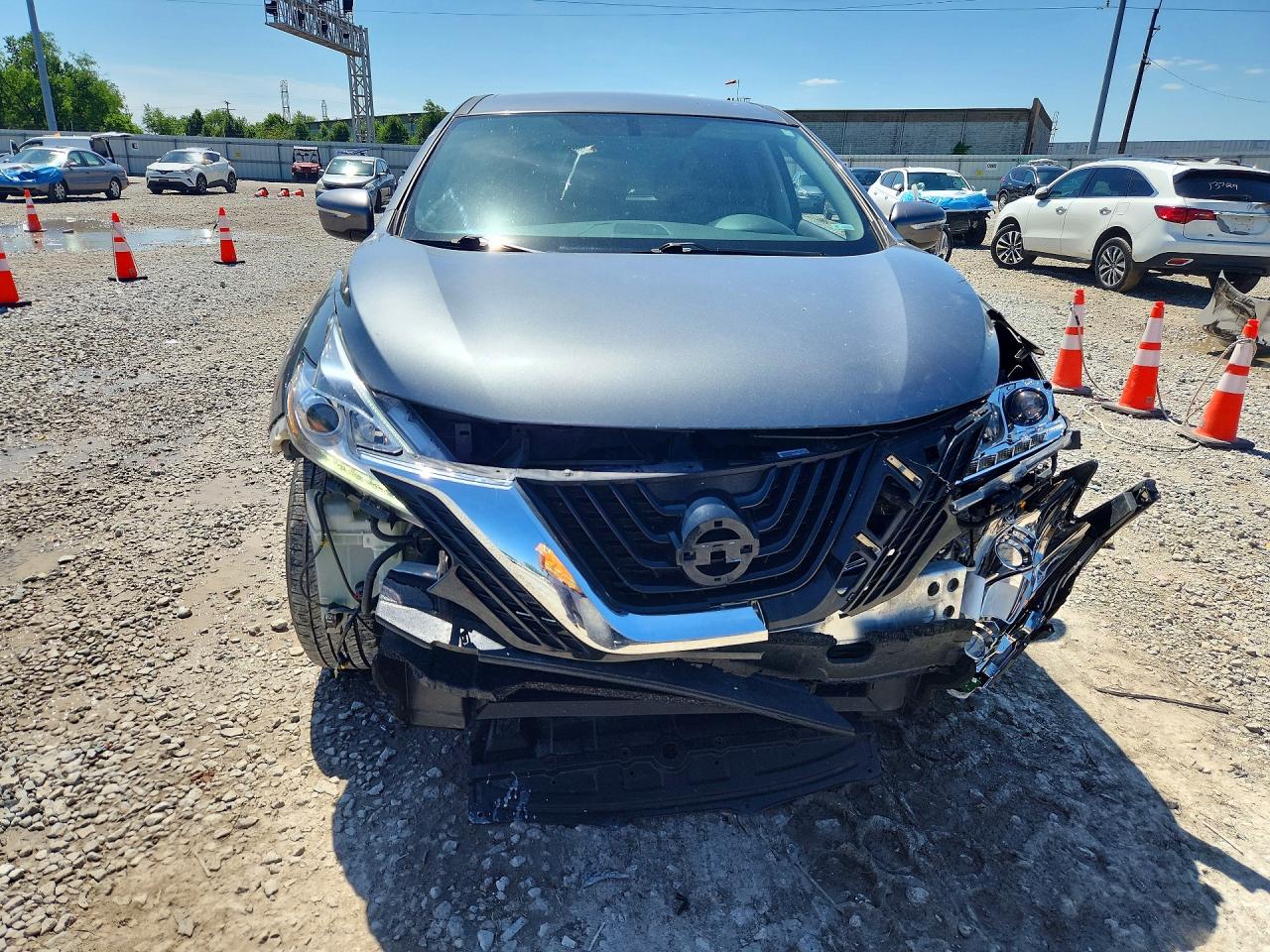 2015 Nissan Murano S Gray vin: 5N1AZ2MH5FN272850