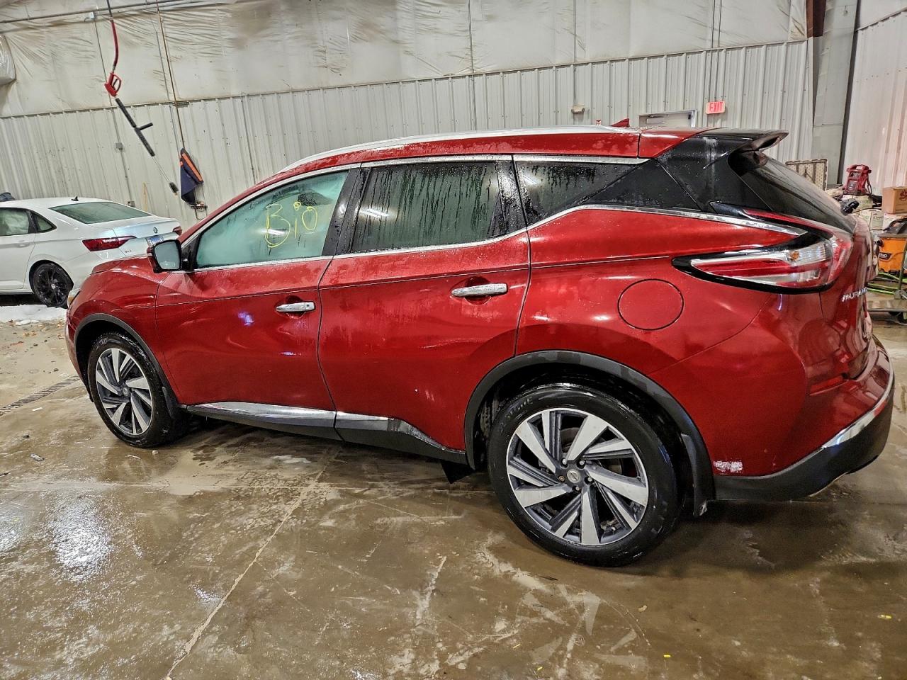 2015 Nissan Murano S Maroon vin: 5N1AZ2MH5FN281998