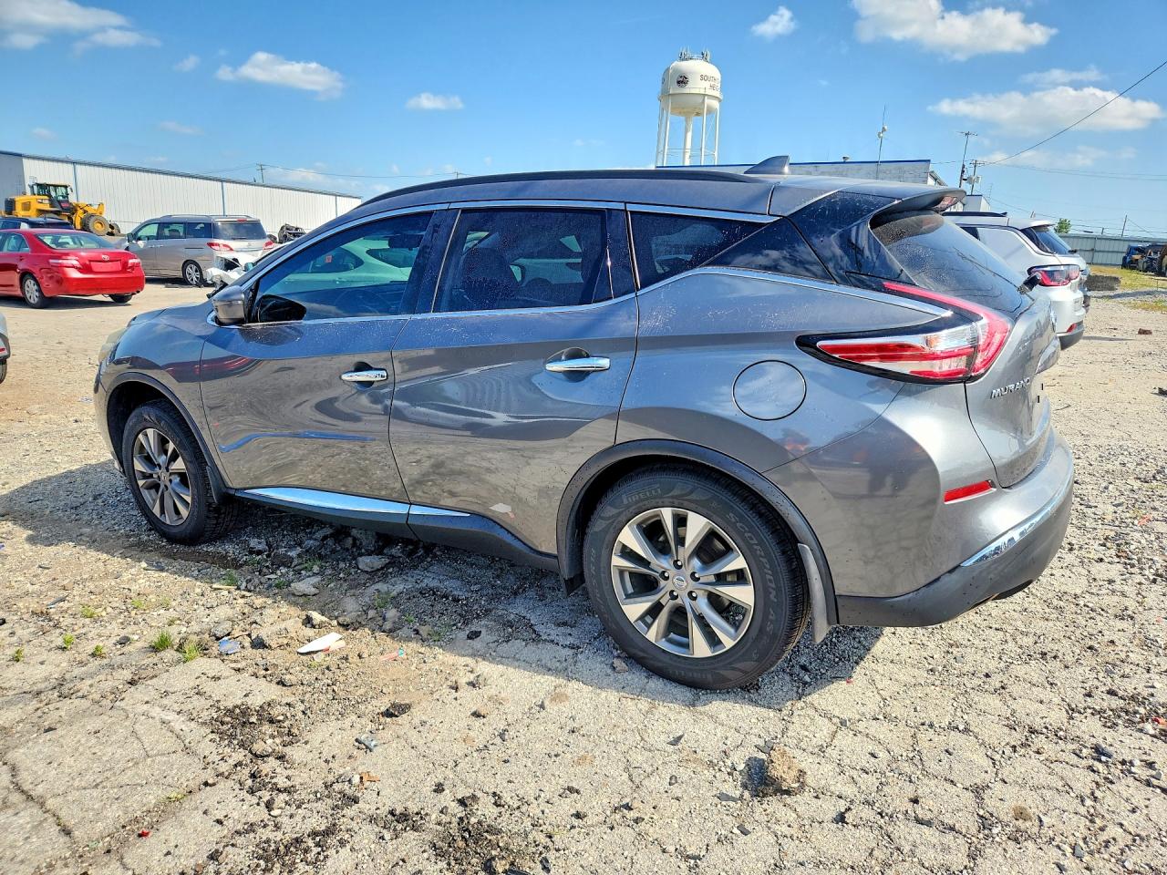 2018 Nissan Murano S Gray vin: 5N1AZ2MH5JN124707