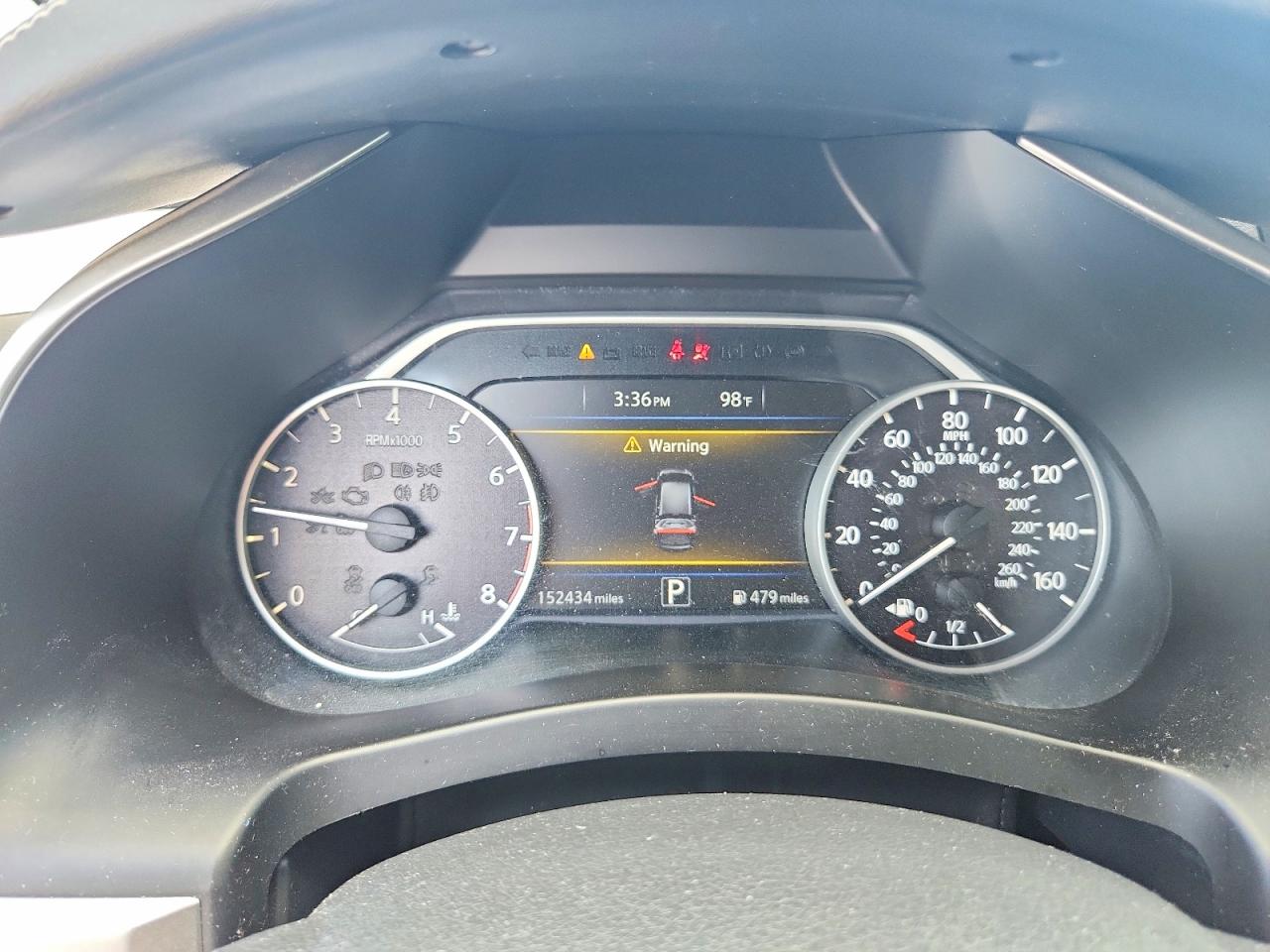 2018 Nissan Murano S Gray vin: 5N1AZ2MH5JN124707