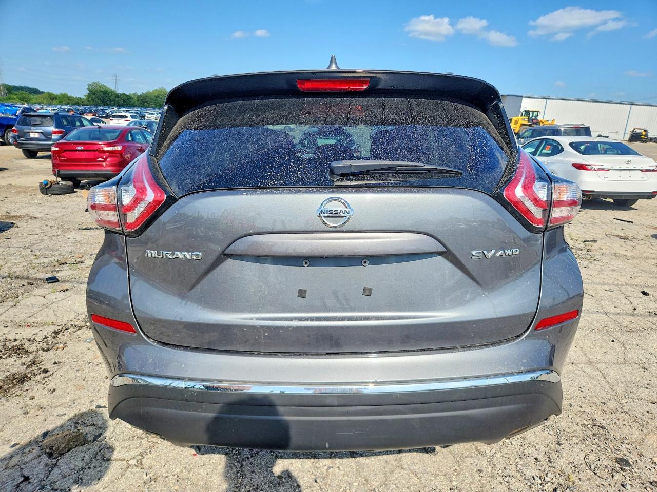 2018 Nissan Murano S Gray vin: 5N1AZ2MH5JN124707