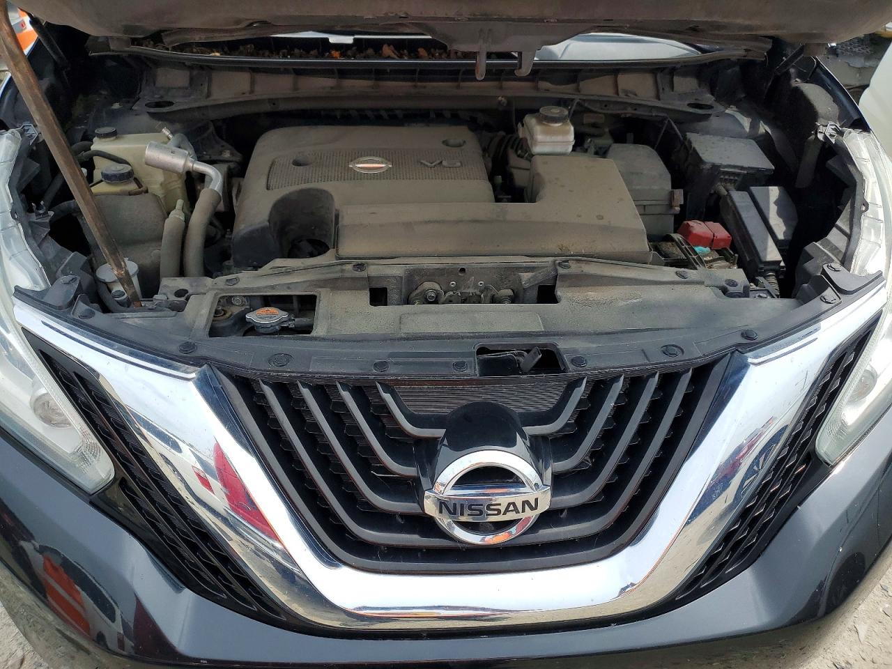 2015 Nissan Murano Sv Black vin: 5N1AZ2MH6FN204802