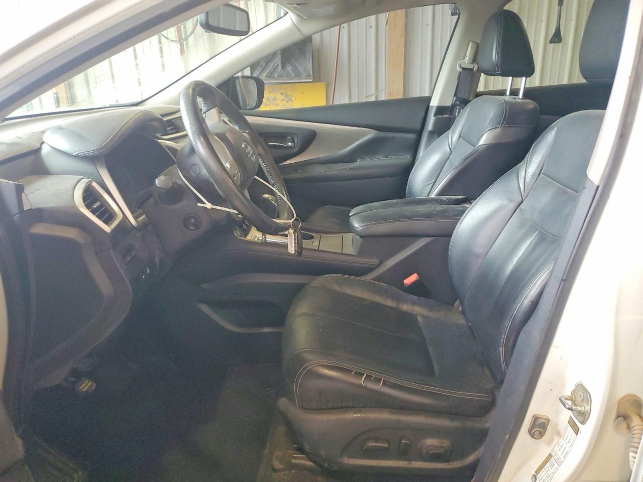 2015 Nissan Murano Platinum White vin: 5N1AZ2MH6FN208915