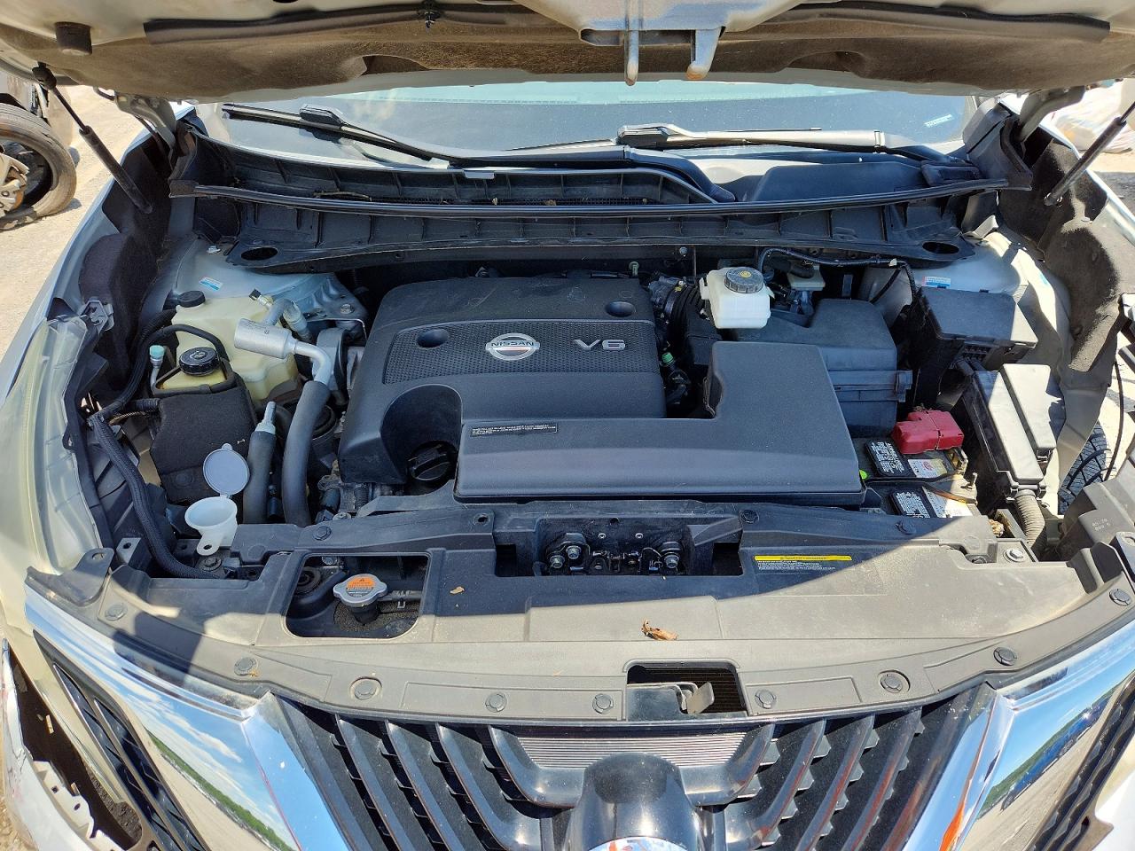 2015 Nissan Murano S Silver vin: 5N1AZ2MH6FN209725