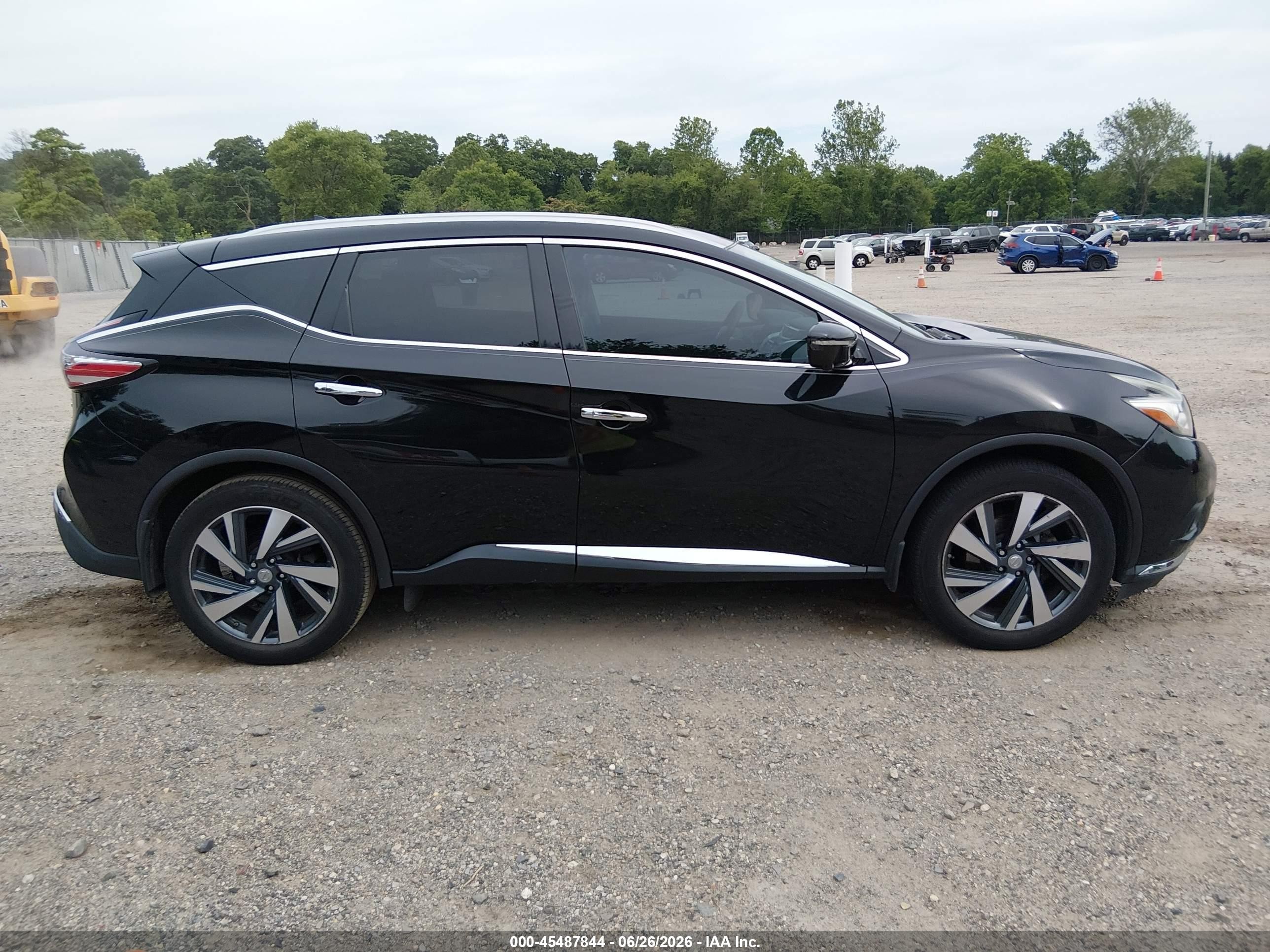2015 Nissan Murano Platinum Black vin: 5N1AZ2MH6FN221552