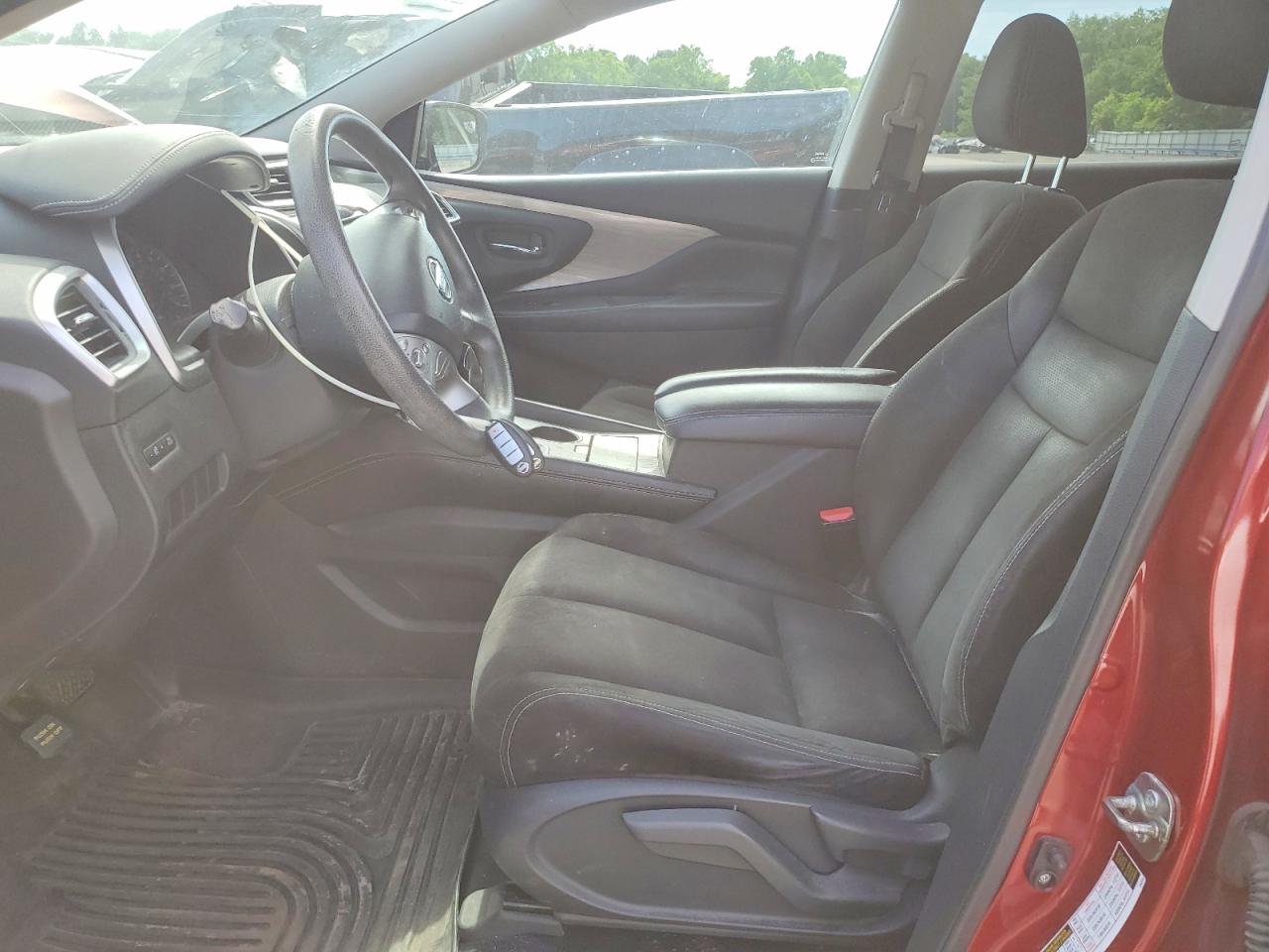 2015 Nissan Murano S Red vin: 5N1AZ2MH6FN223351
