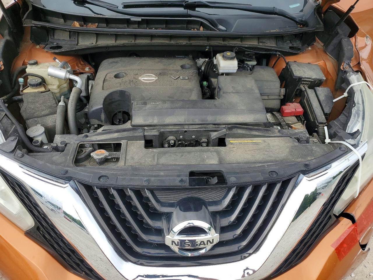 2015 Nissan Murano Sv Orange vin: 5N1AZ2MH6FN229991
