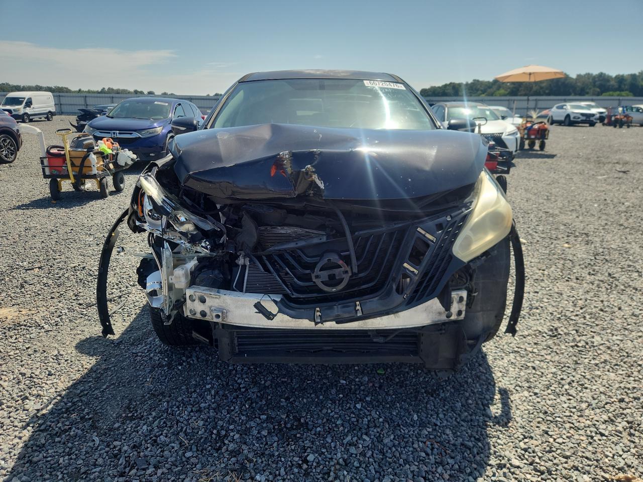 2015 Nissan Murano S Black vin: 5N1AZ2MH6FN231014
