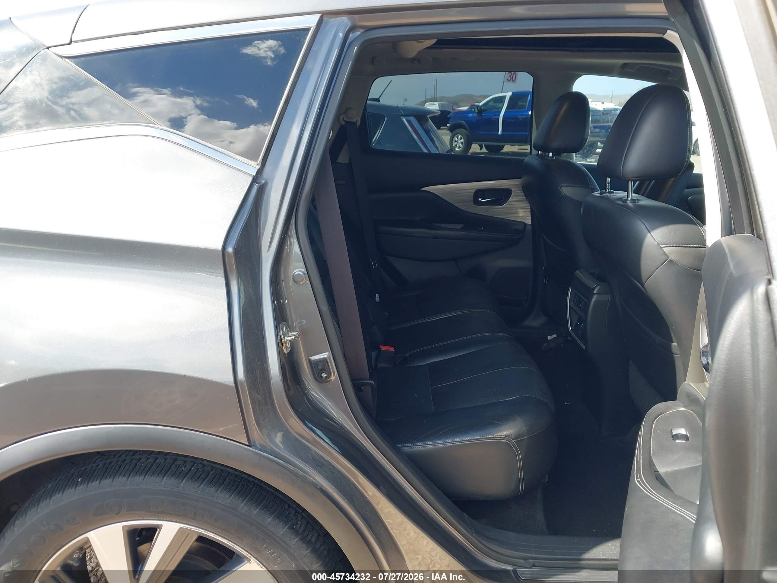 2015 Nissan Murano Platinum Черный vin: 5N1AZ2MH6FN231997