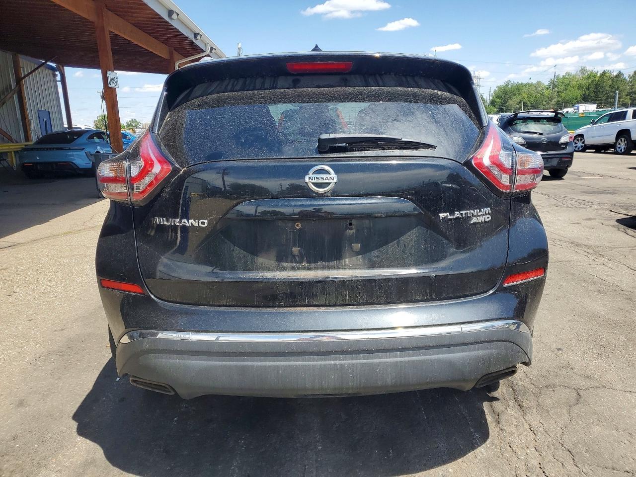 2015 Nissan Murano Platinum Black vin: 5N1AZ2MH6FN241753