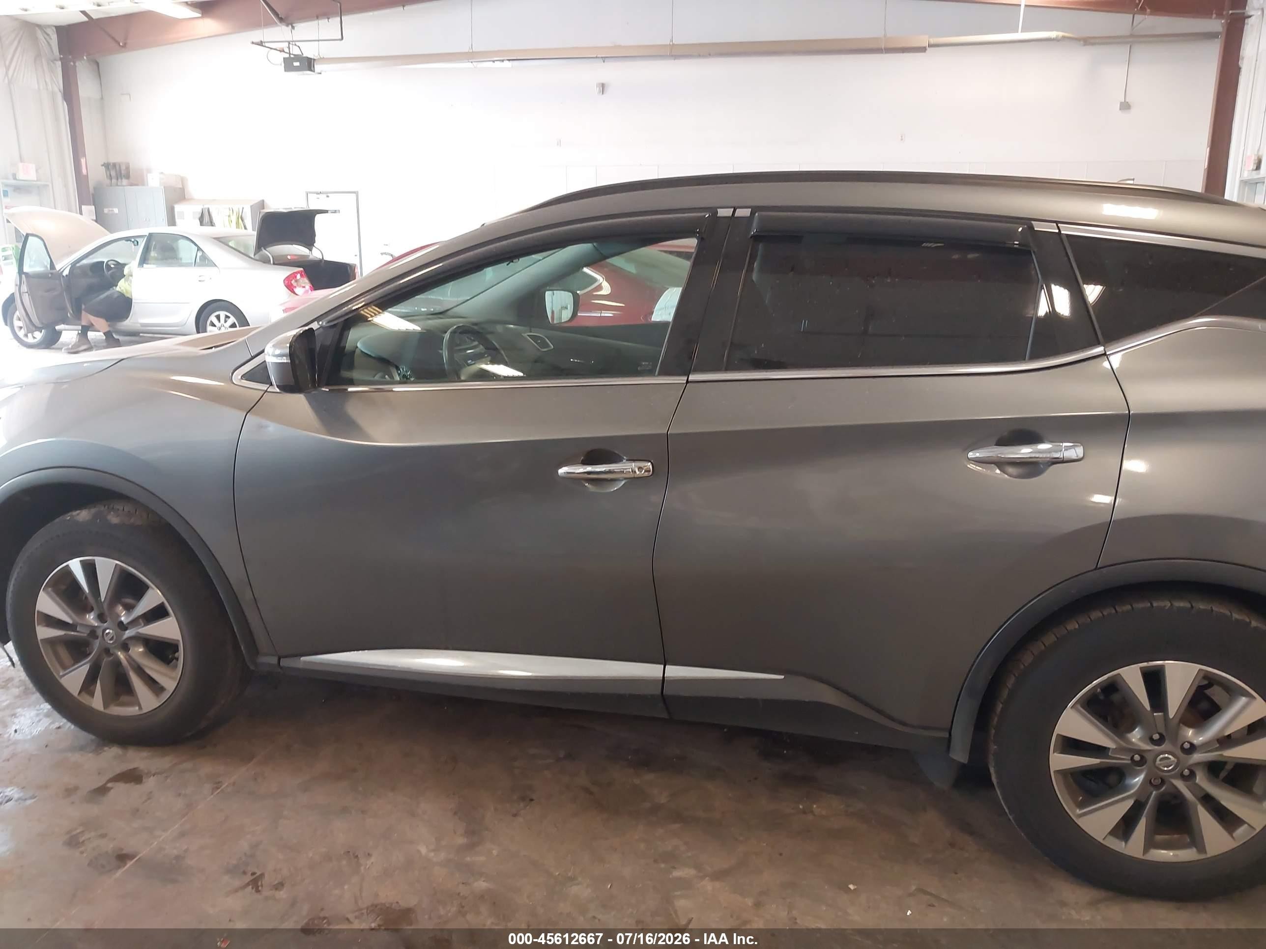 2015 Nissan Murano Platinum/s/sl/sv Gray vin: 5N1AZ2MH6FN246239