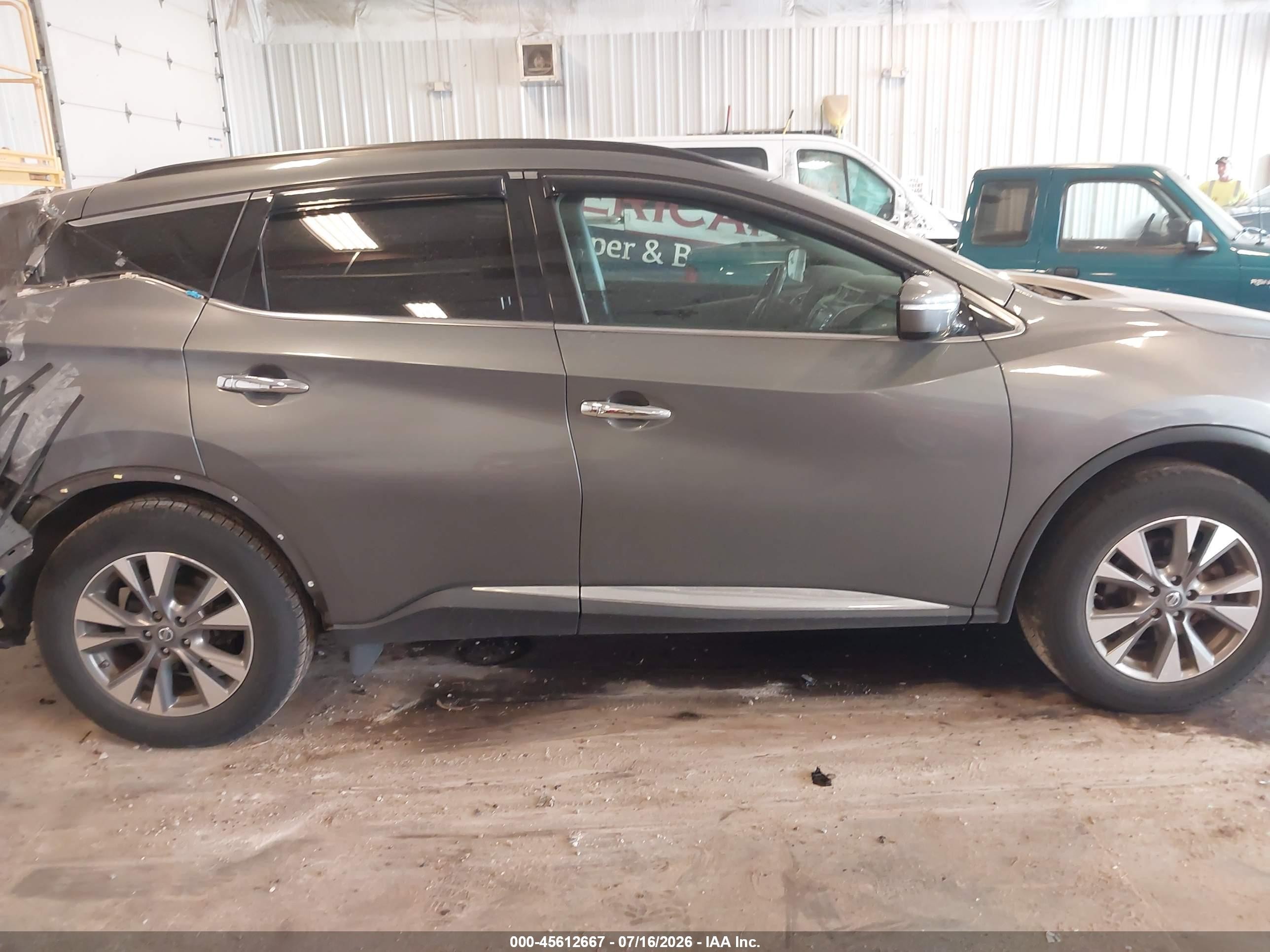 2015 Nissan Murano Platinum/s/sl/sv Gray vin: 5N1AZ2MH6FN246239
