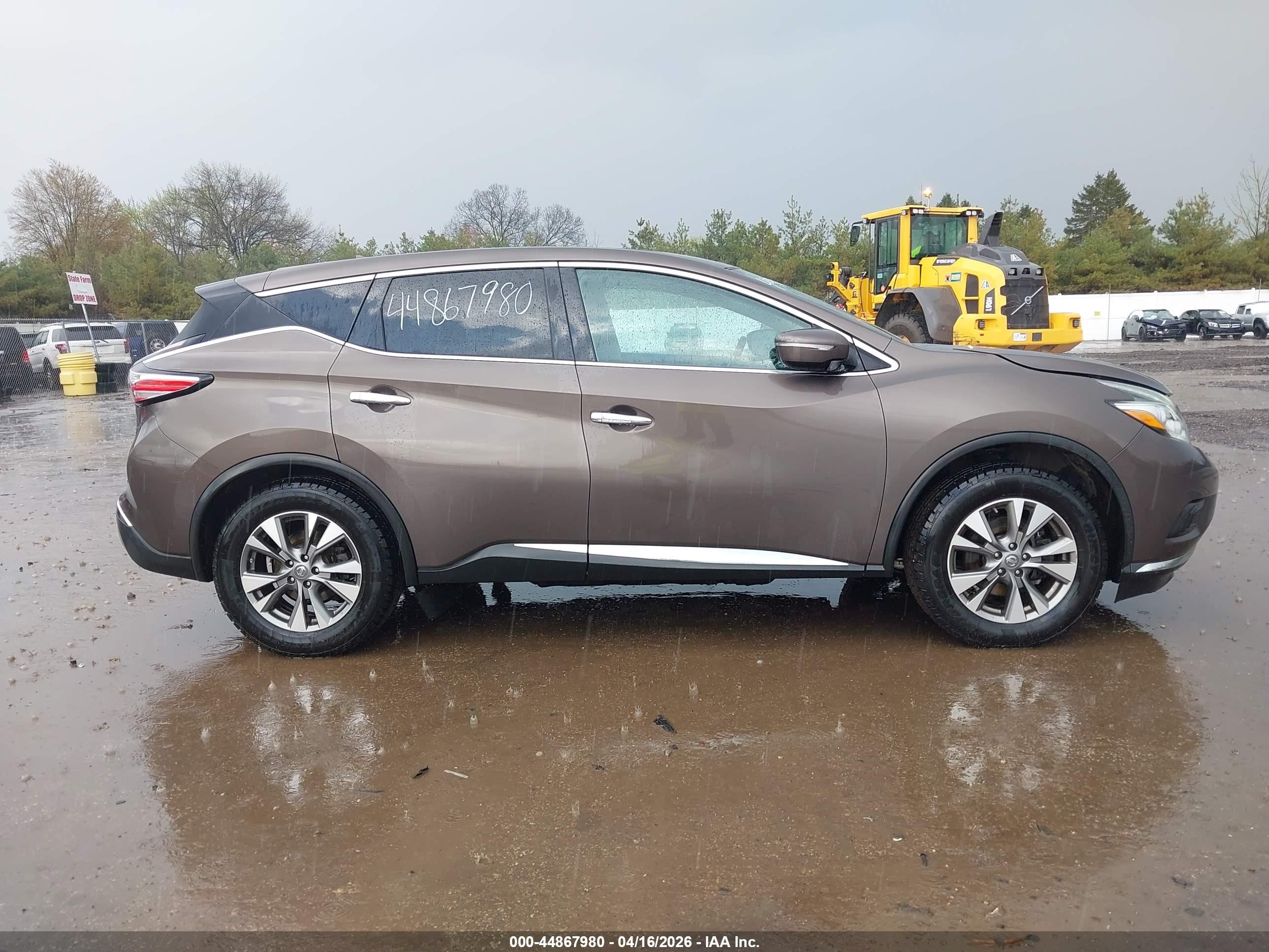 2015 Nissan Murano Platinum/s/sl/sv Gray vin: 5N1AZ2MH6FN246337