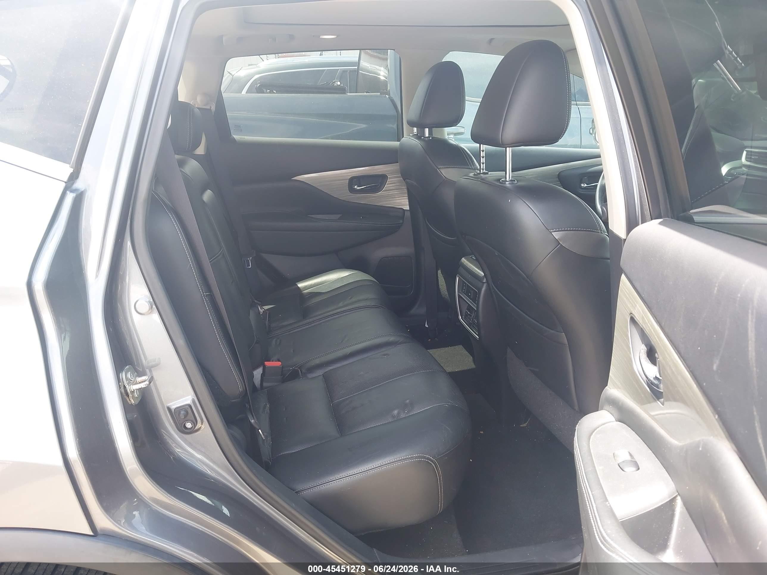 2015 Nissan Murano Platinum Gray vin: 5N1AZ2MH6FN255071