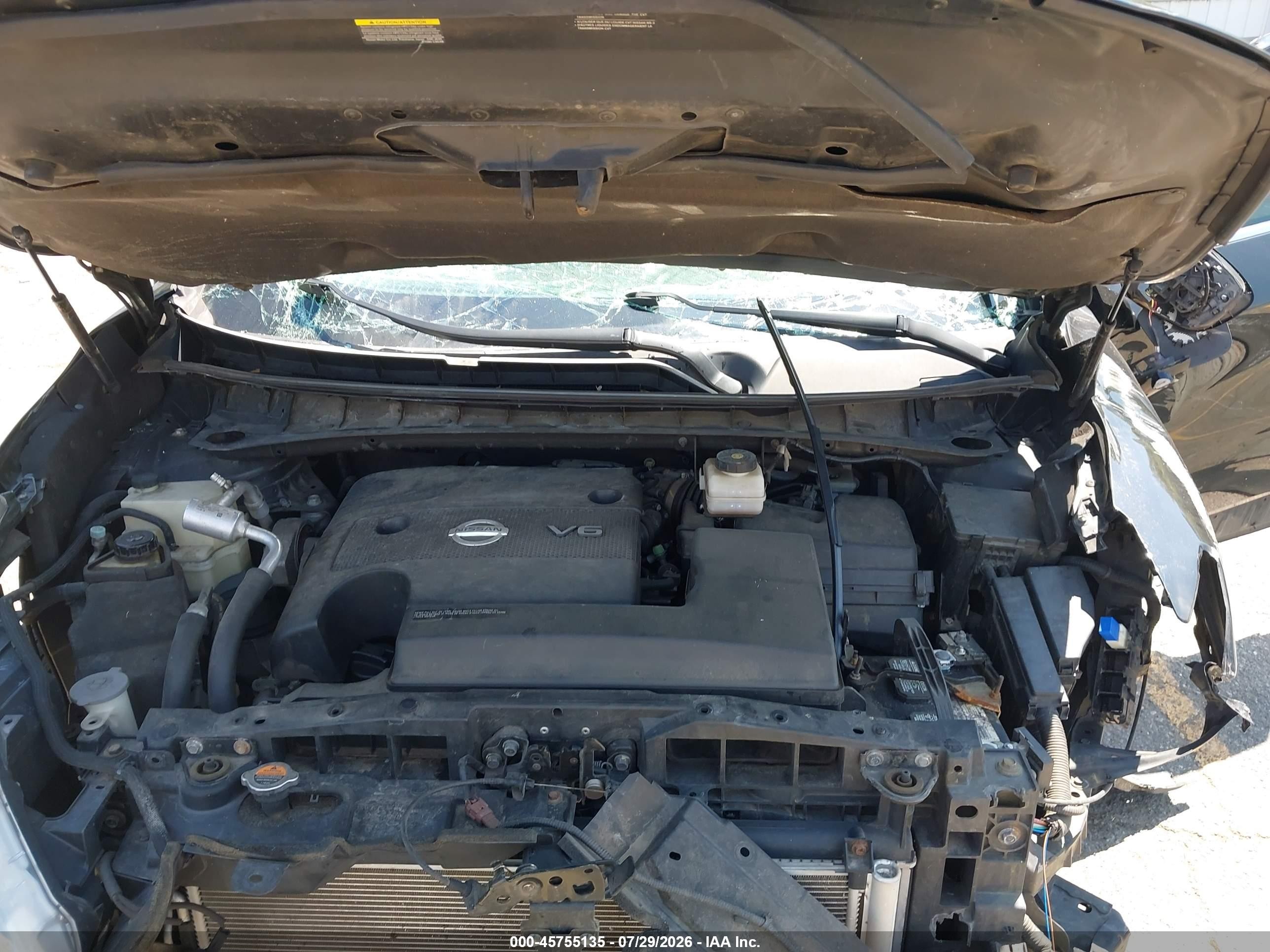 2015 Nissan Murano Sl Black vin: 5N1AZ2MH6FN261517
