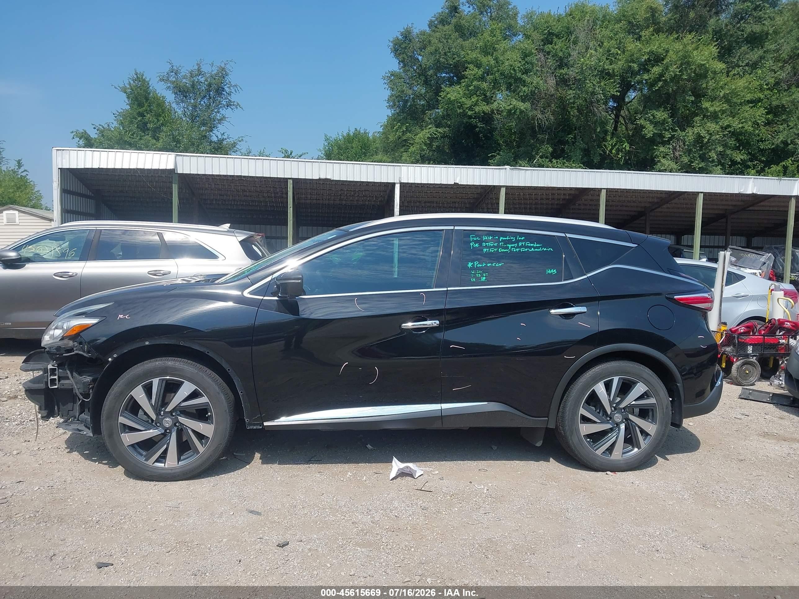 2015 Nissan Murano Platinum Black vin: 5N1AZ2MH6FN265566