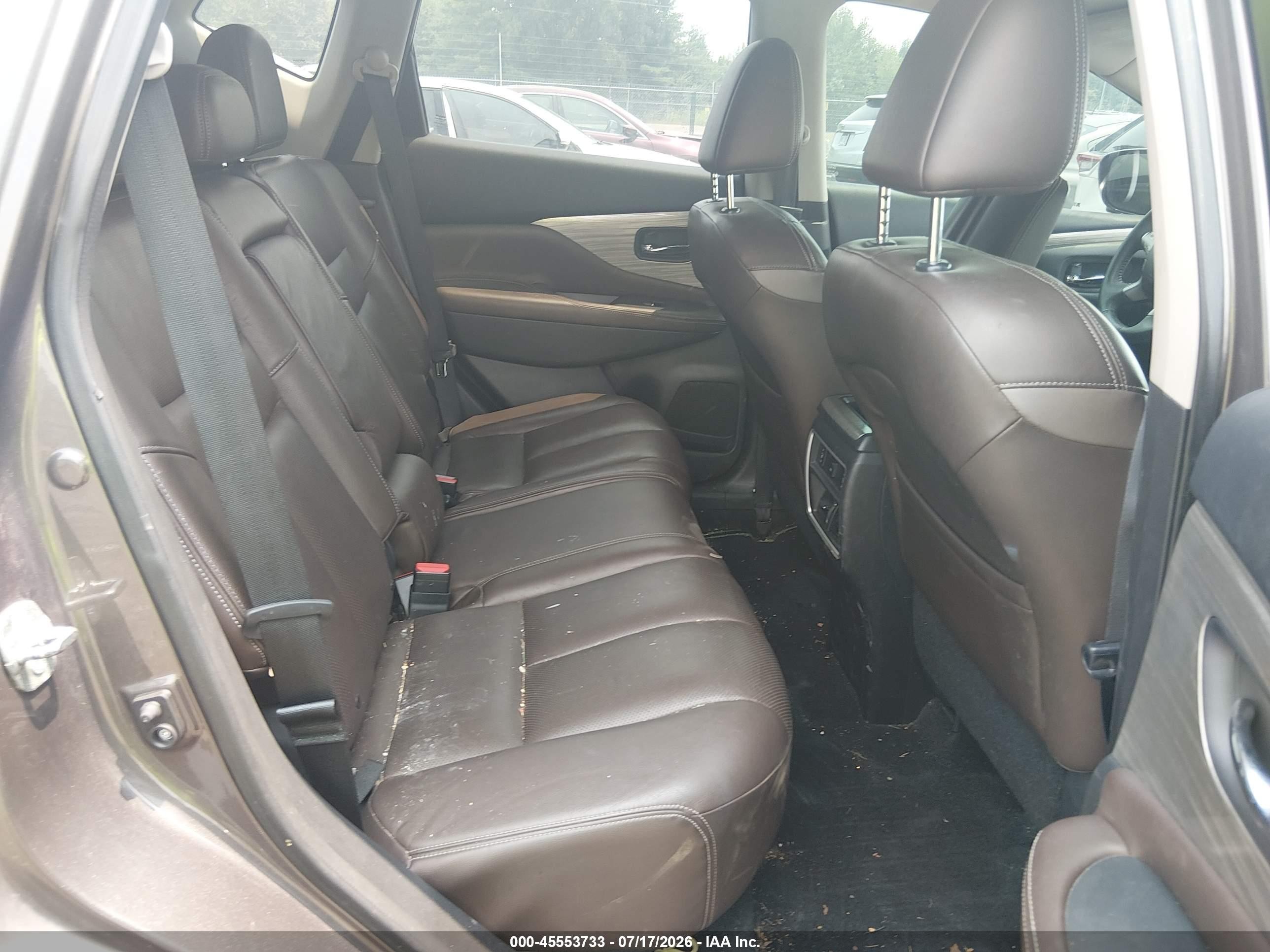 2015 Nissan Murano Platinum Gray vin: 5N1AZ2MH6FN266264