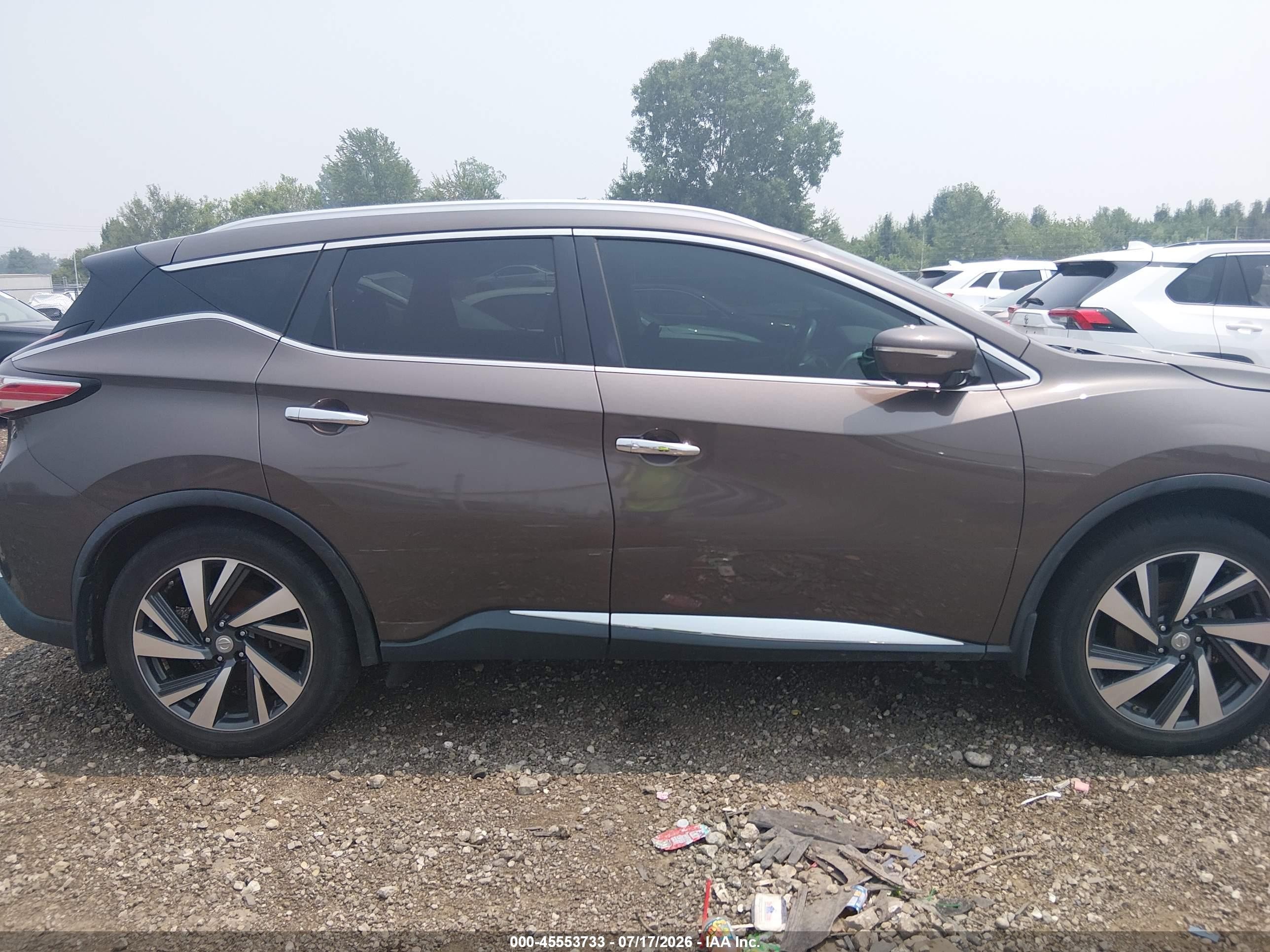 2015 Nissan Murano Platinum Gray vin: 5N1AZ2MH6FN266264