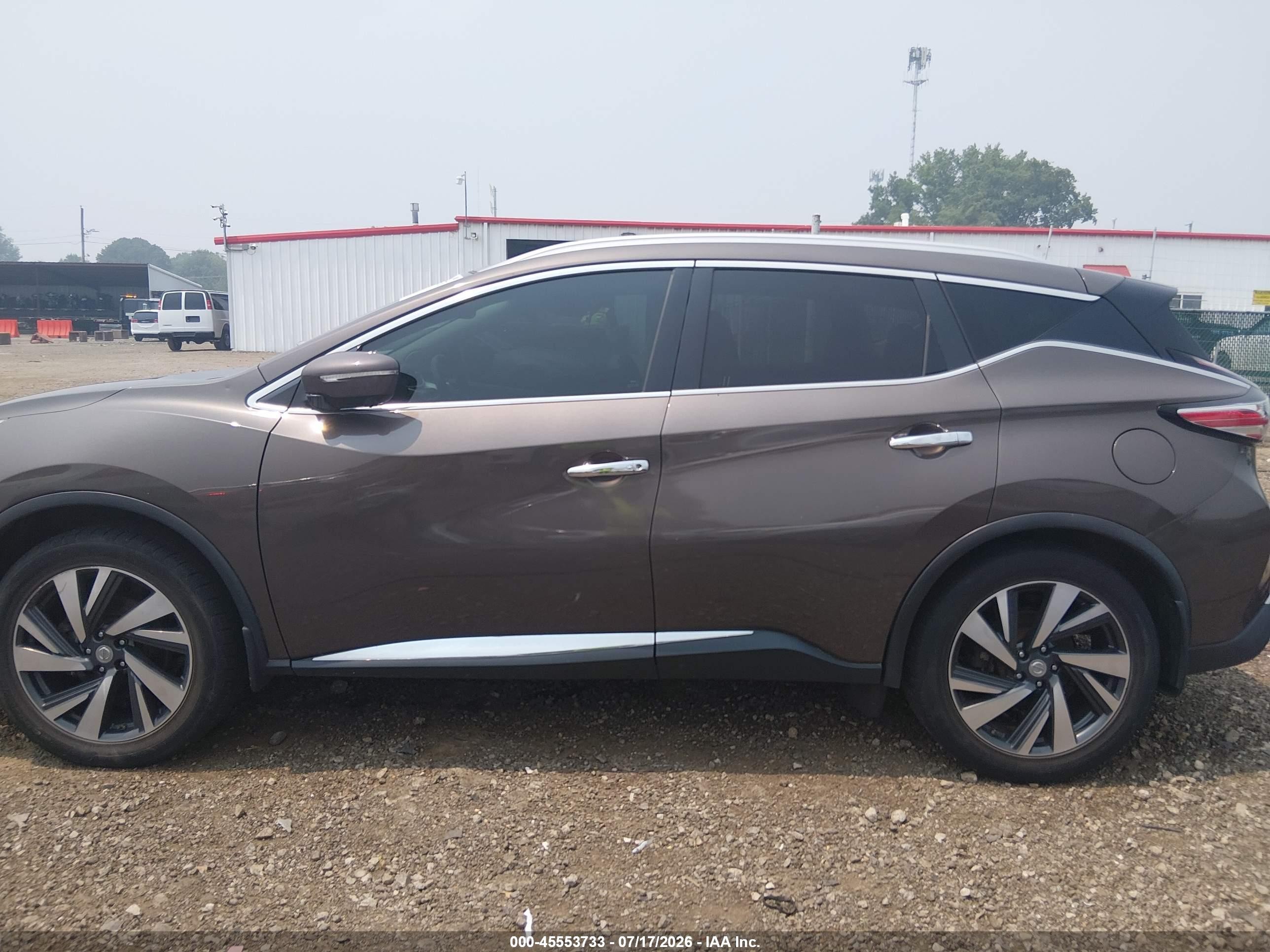2015 Nissan Murano Platinum Gray vin: 5N1AZ2MH6FN266264