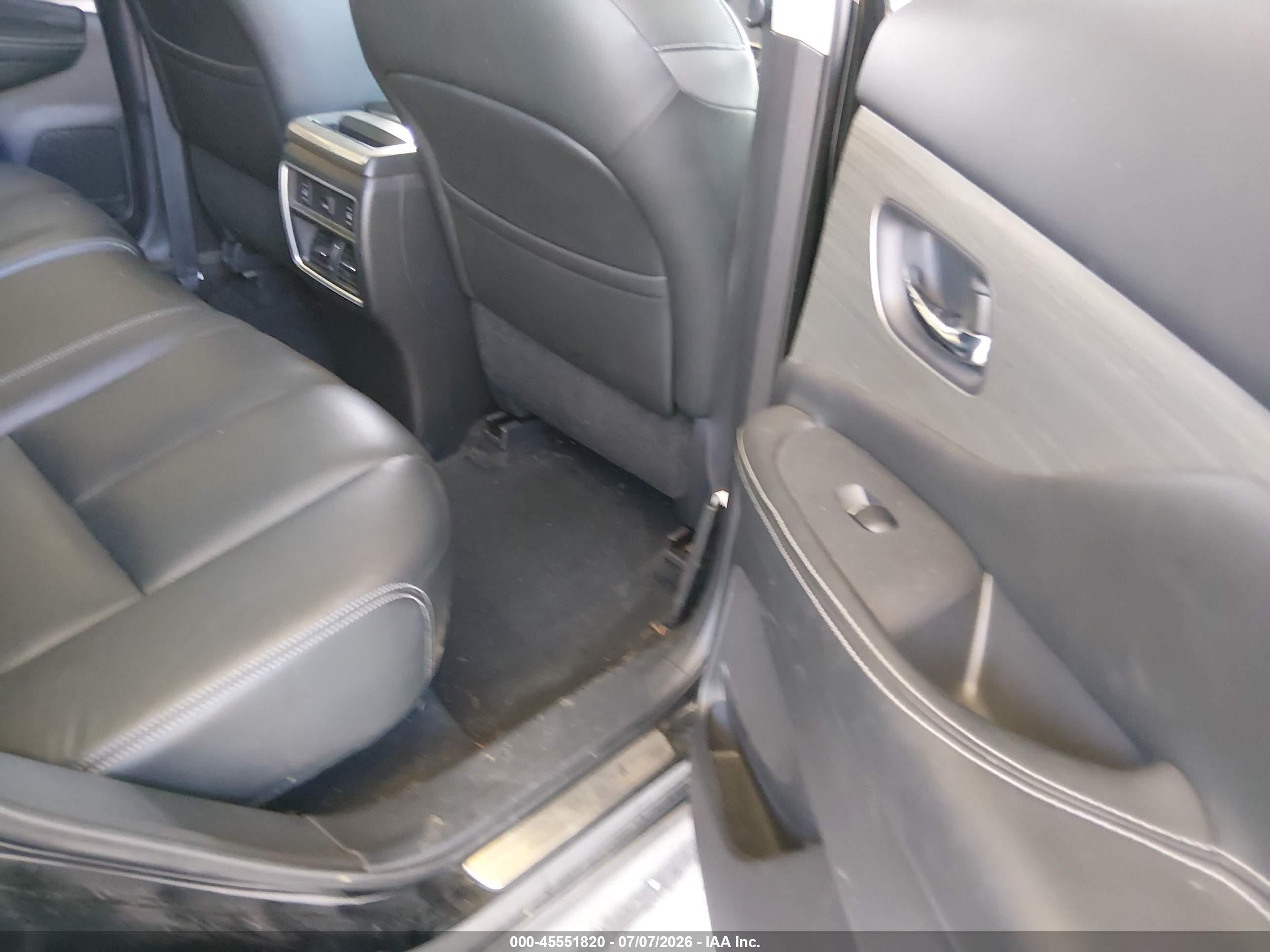 2015 Nissan Murano Platinum Черный vin: 5N1AZ2MH6FN266670