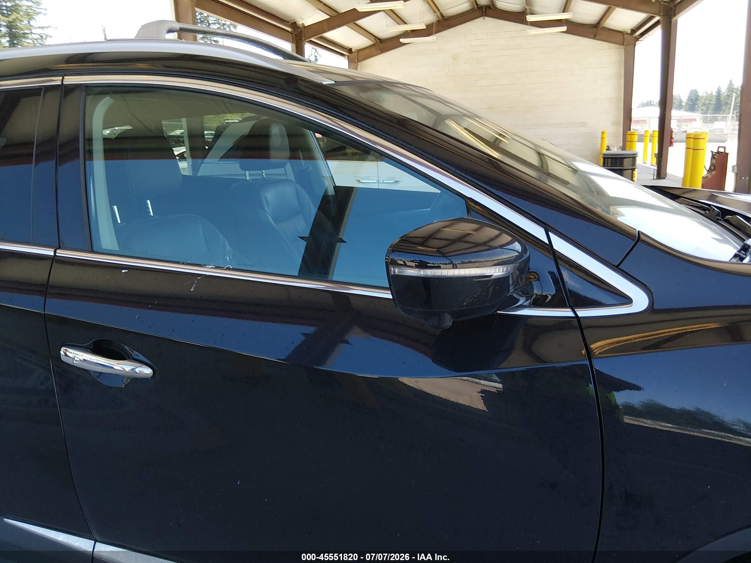 2015 Nissan Murano Platinum Черный vin: 5N1AZ2MH6FN266670