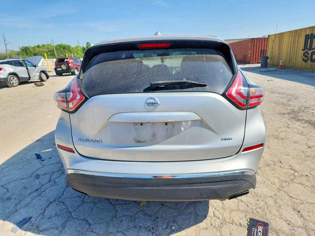 2015 Nissan Murano S Silver vin: 5N1AZ2MH6FN275529