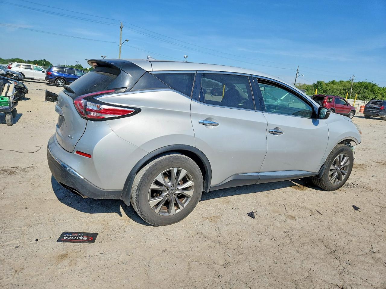 2015 Nissan Murano S Silver vin: 5N1AZ2MH6FN275529