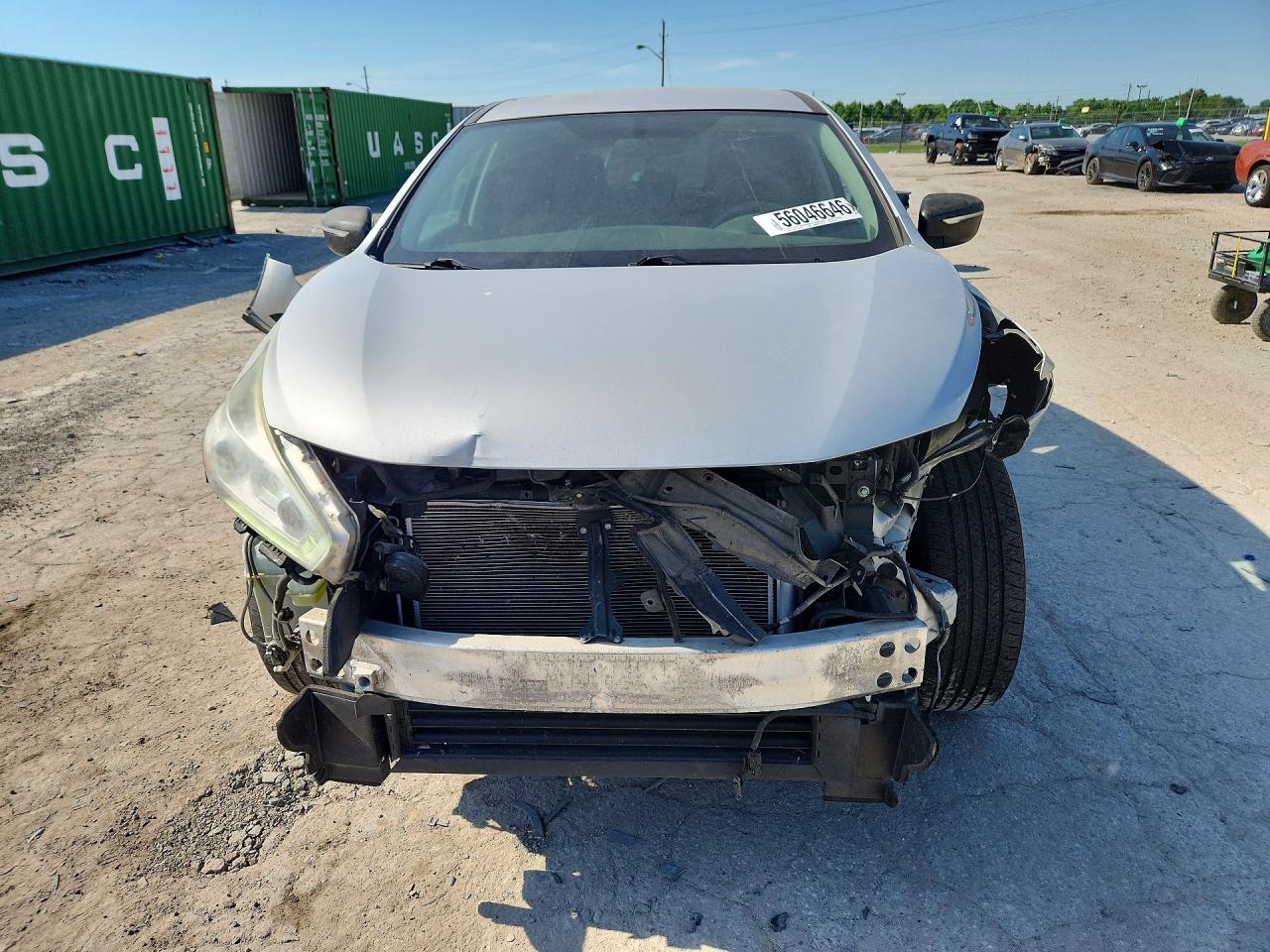 2015 Nissan Murano S Silver vin: 5N1AZ2MH6FN275529