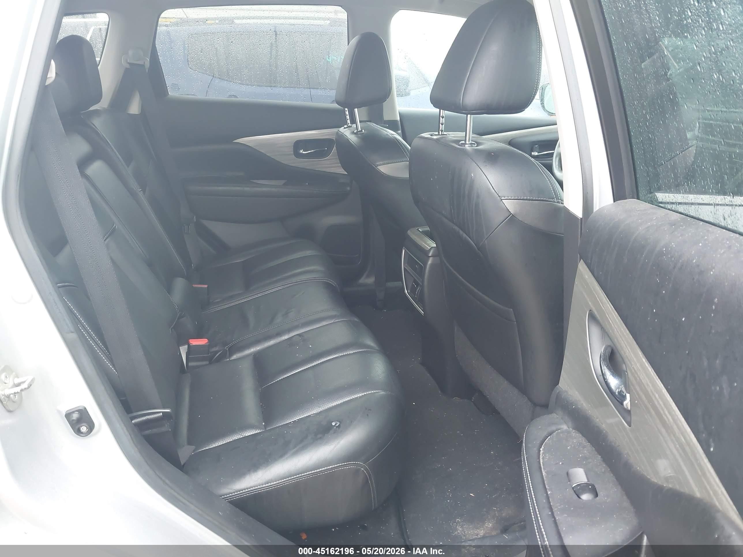 2015 Nissan Murano Sl Silver vin: 5N1AZ2MH6FN277409