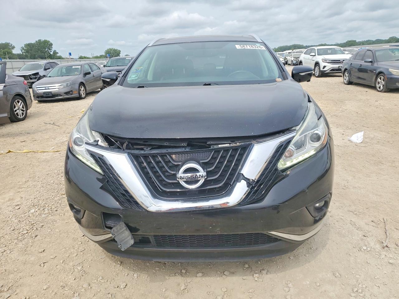 2015 Nissan Murano Platinum Угольный vin: 5N1AZ2MH6FN283582