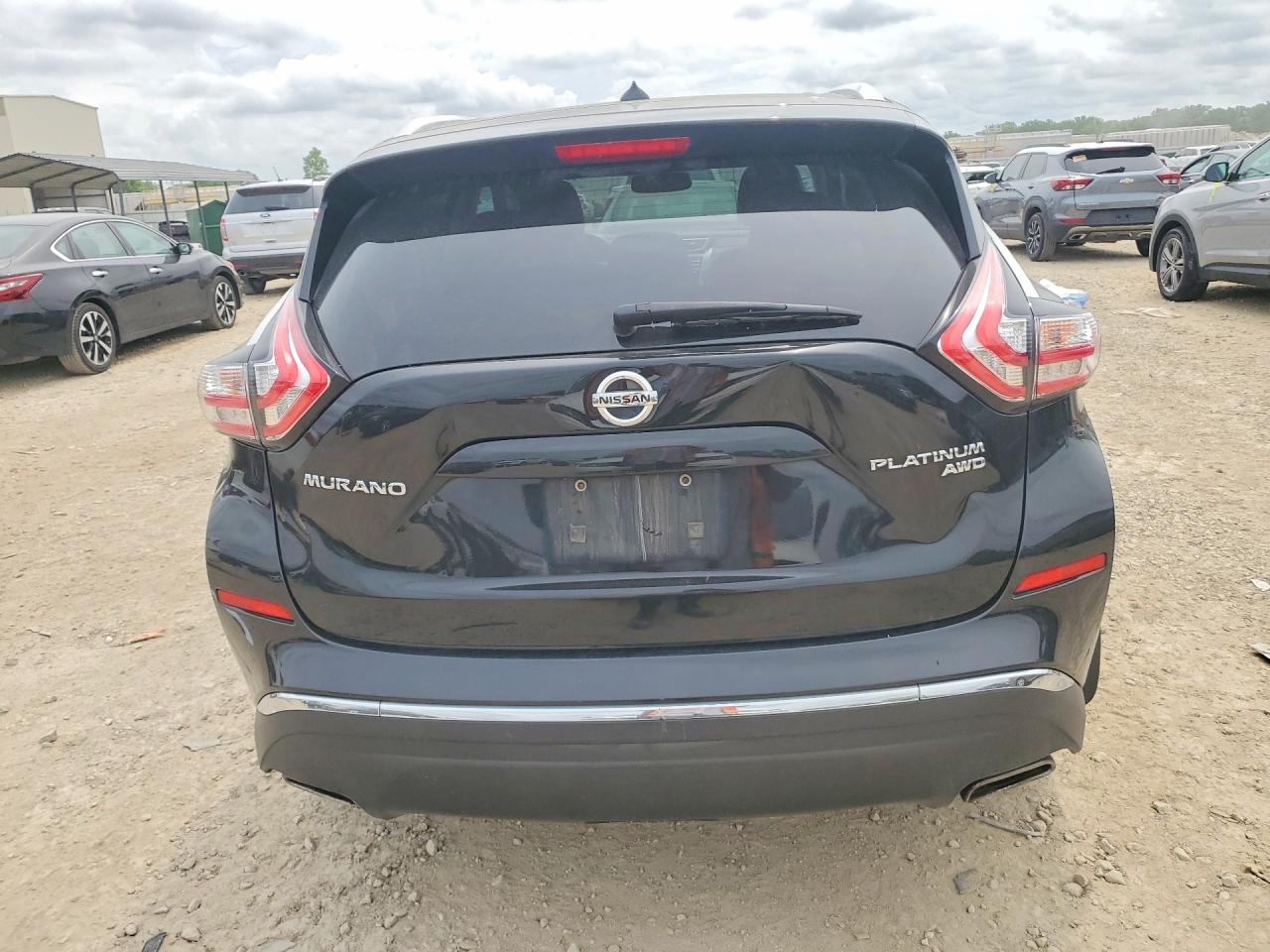 2015 Nissan Murano Platinum Угольный vin: 5N1AZ2MH6FN283582