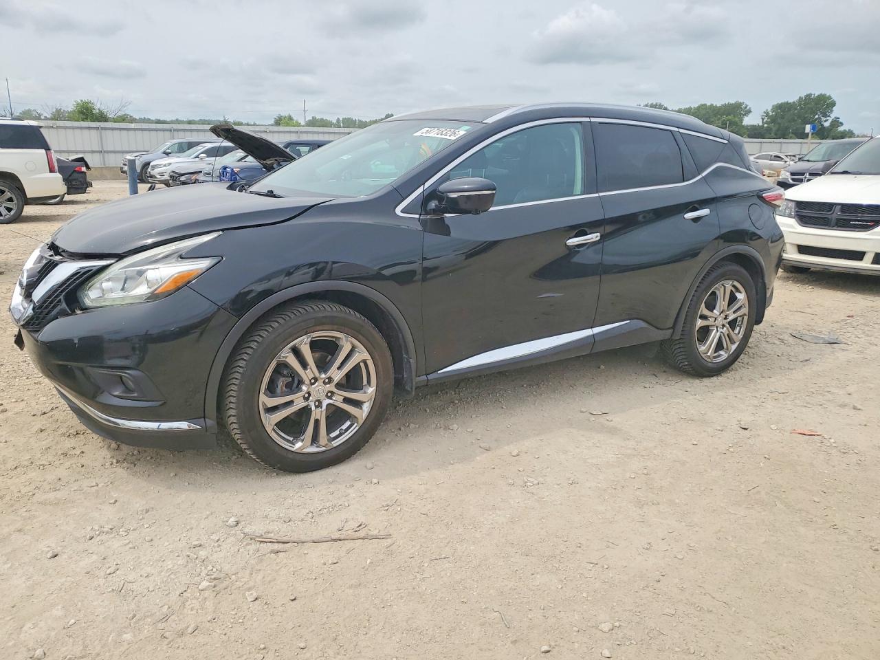 2015 Nissan Murano Platinum Угольный vin: 5N1AZ2MH6FN283582