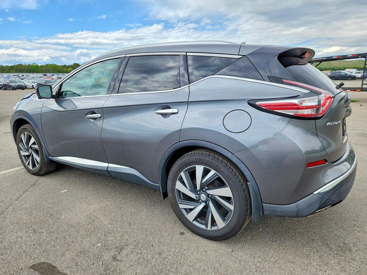 2015 Nissan Murano Platinum Серый vin: 5N1AZ2MH6FN287518