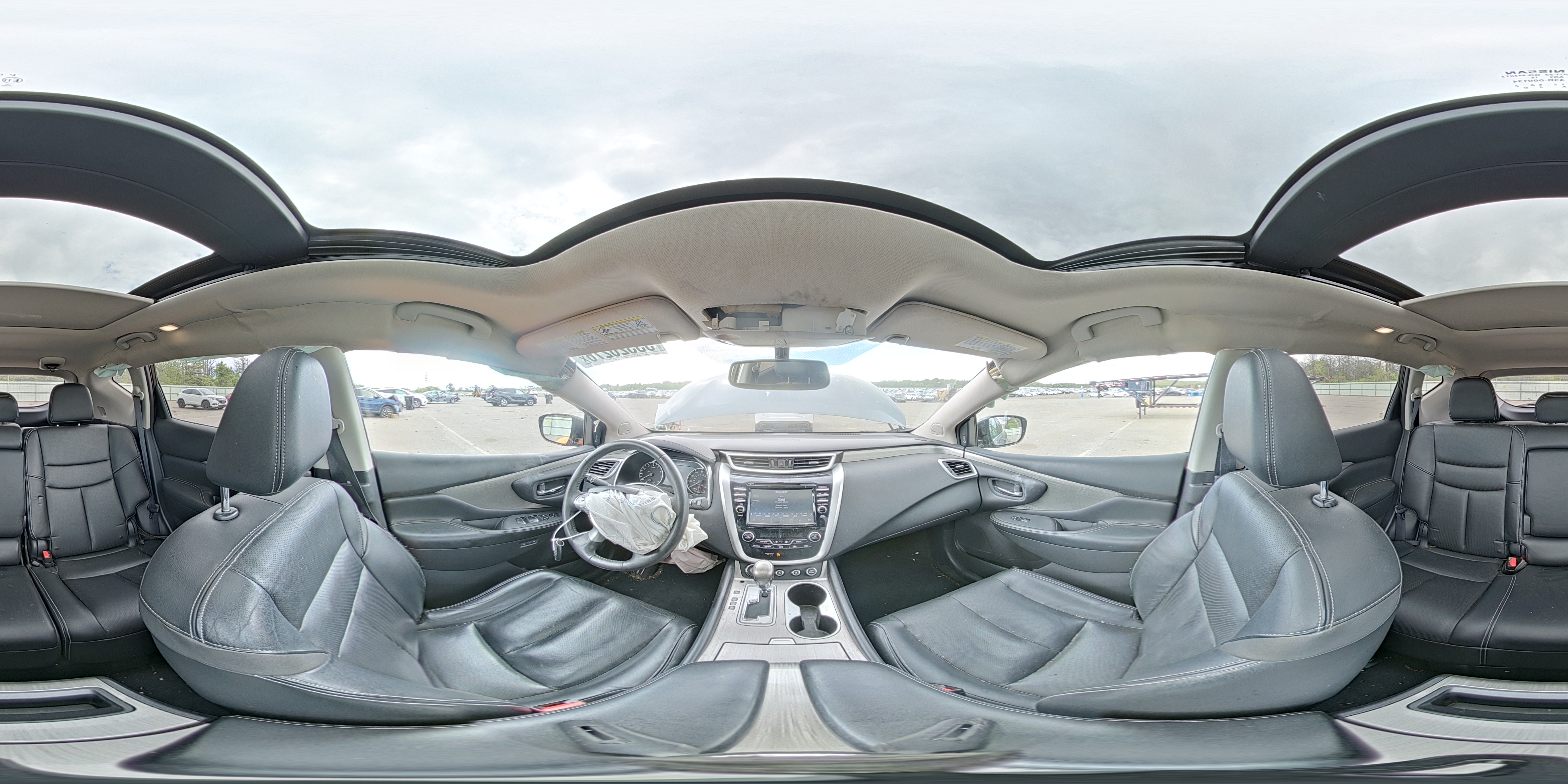 2015 Nissan Murano Platinum Серый vin: 5N1AZ2MH6FN287518