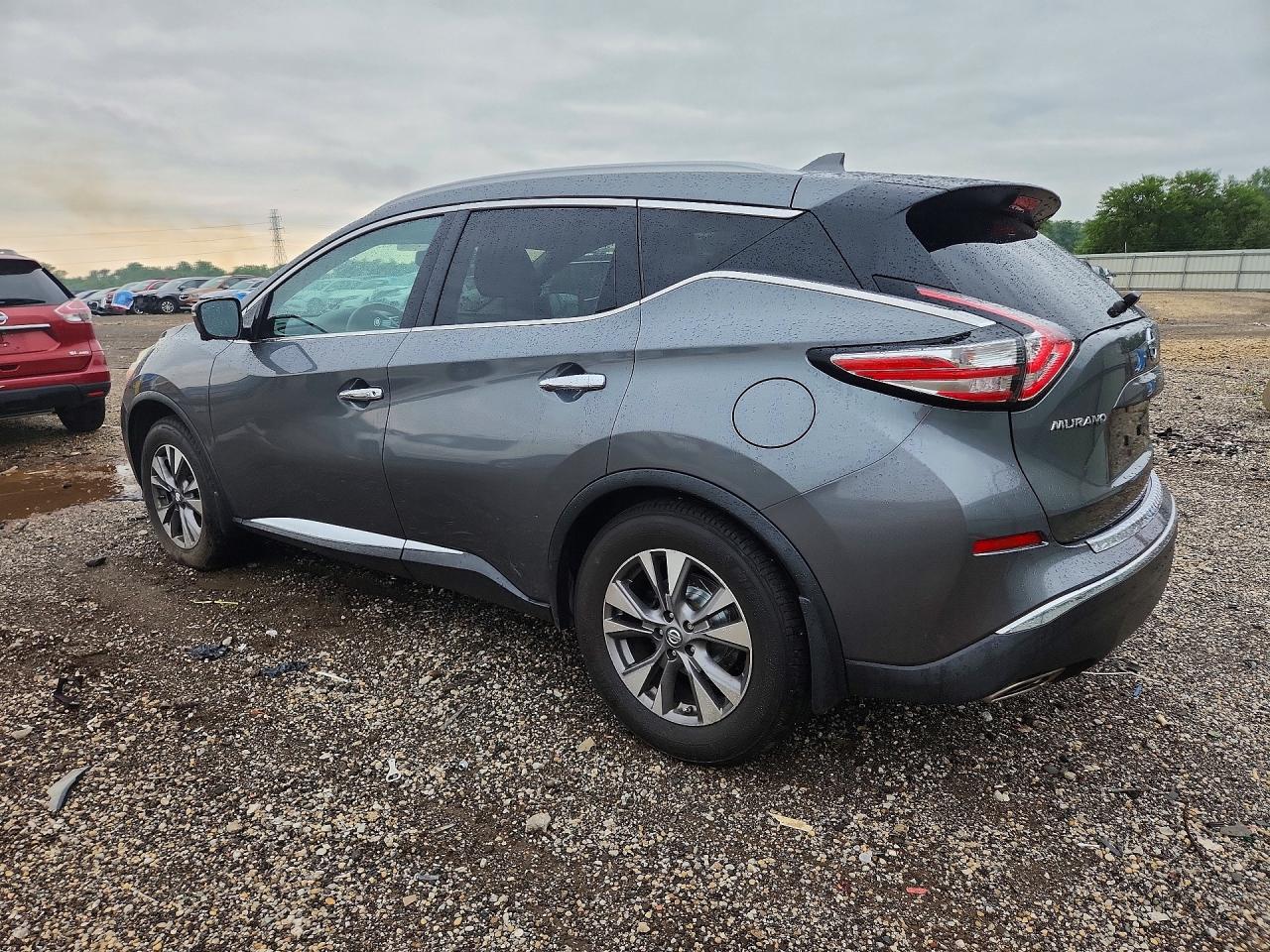 2017 Nissan Murano Sl Gray vin: 5N1AZ2MH6HN146533